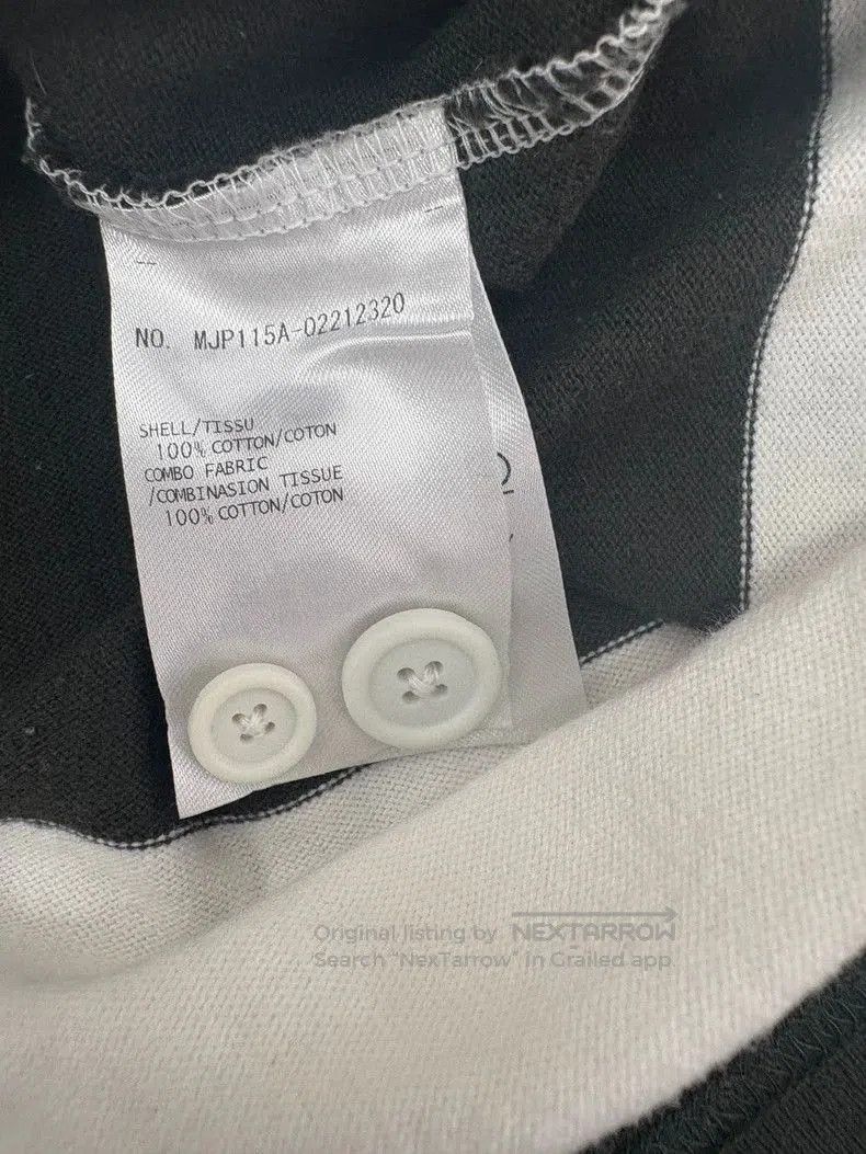 Thom Browne Thom Browne Striped Long Sleeve Polo . Size US M / EU 48-50 / 2 - 7 Thumbnail