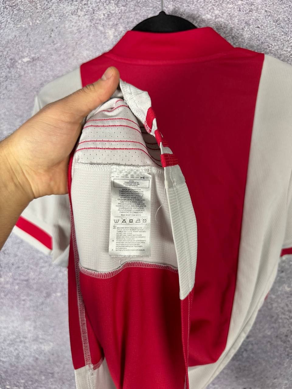 Adidas × Vintage Vintage AJAX 2020/21 Adidas Soccer Jersey Blokcore L sz Size US L / EU 52-54 / 3 - 15 Thumbnail