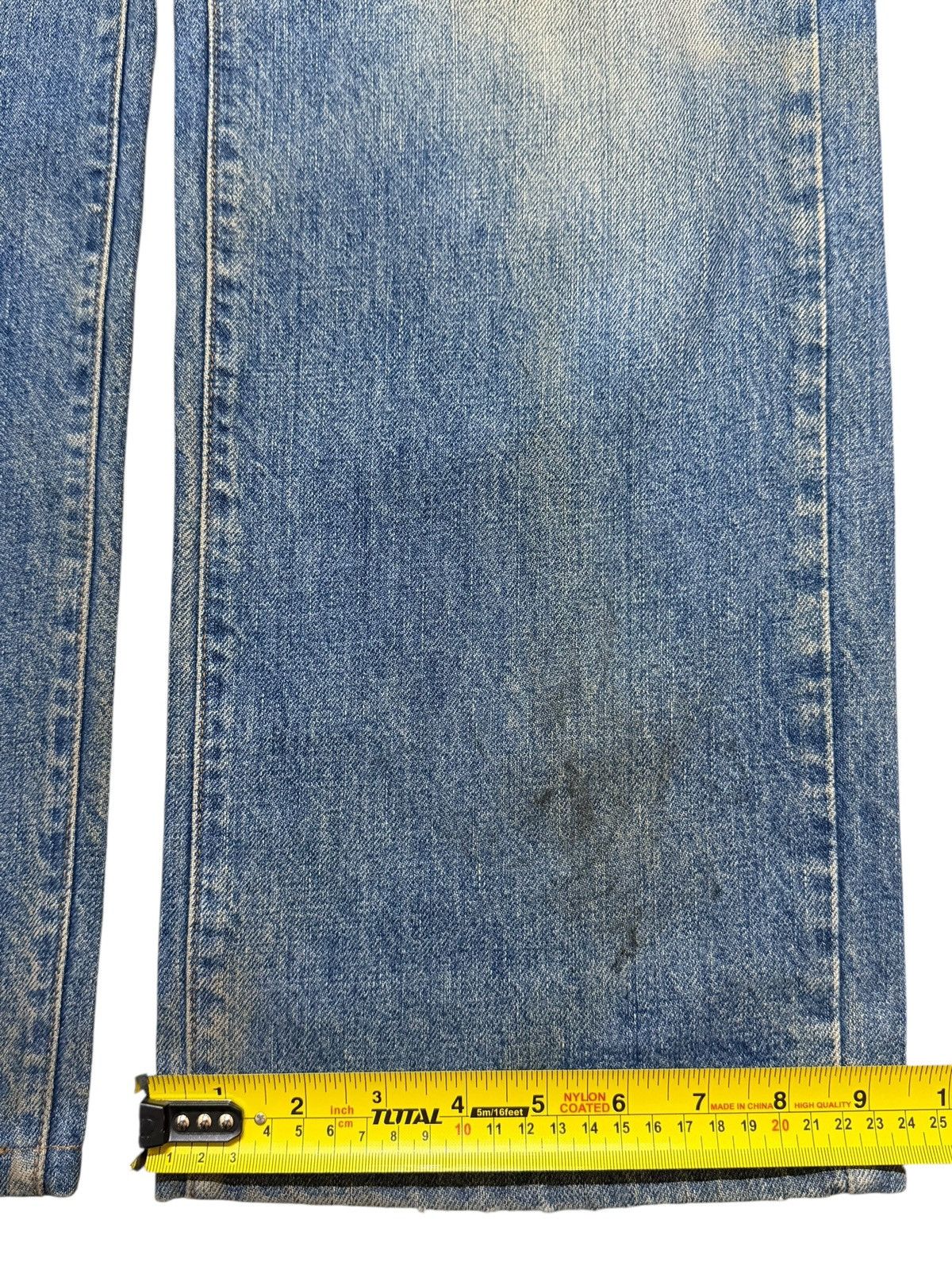 Big John Vintage Big John Blue Mud Wash Faded Clawmark Wide Leg Baggy Size US 36 / EU 52 - 17 Thumbnail