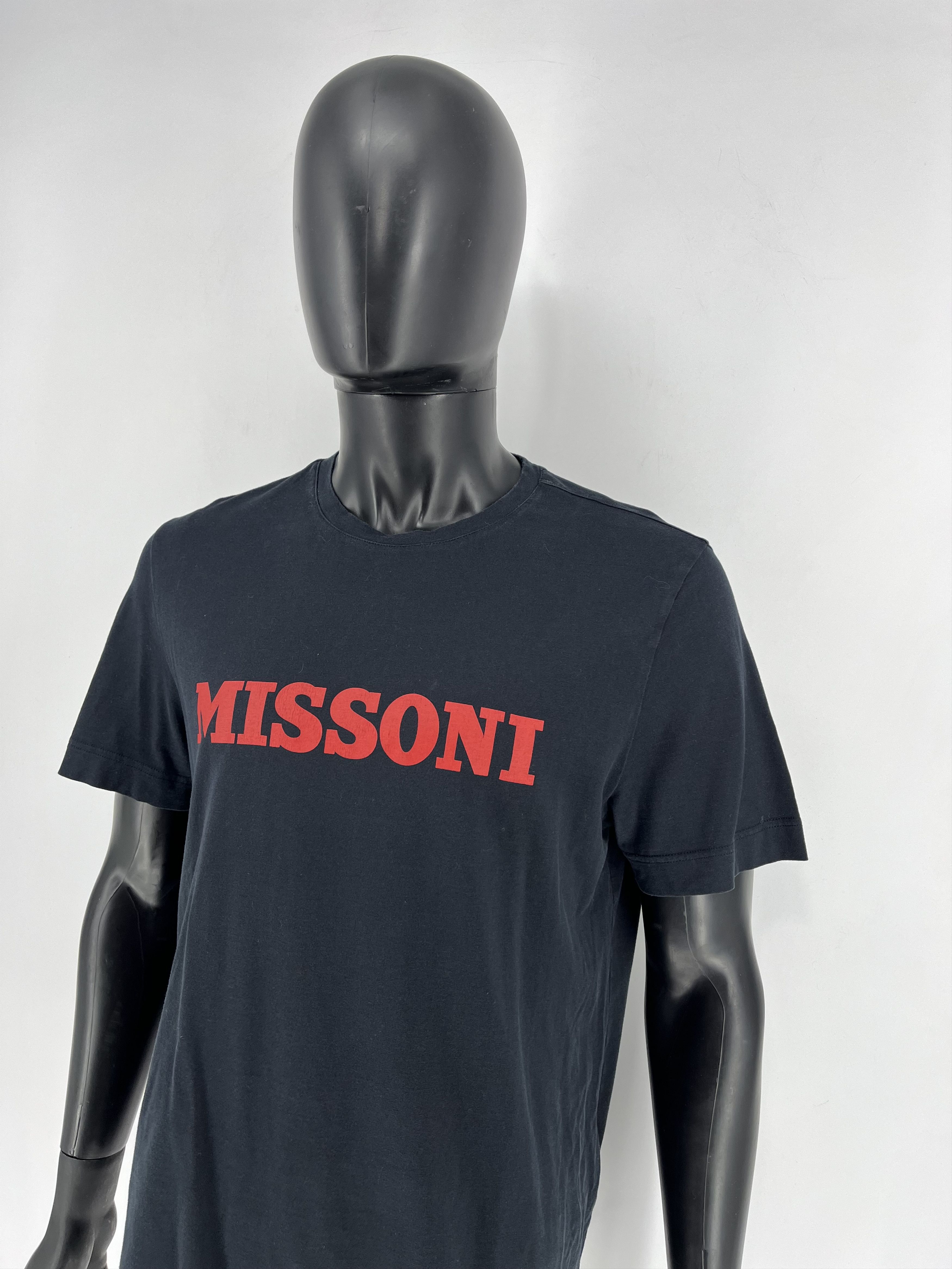 Missoni × Vintage Vintage Missoni Spellout Logo Tshirt Size N Size US M / EU 48-50 / 2 - 4 Thumbnail