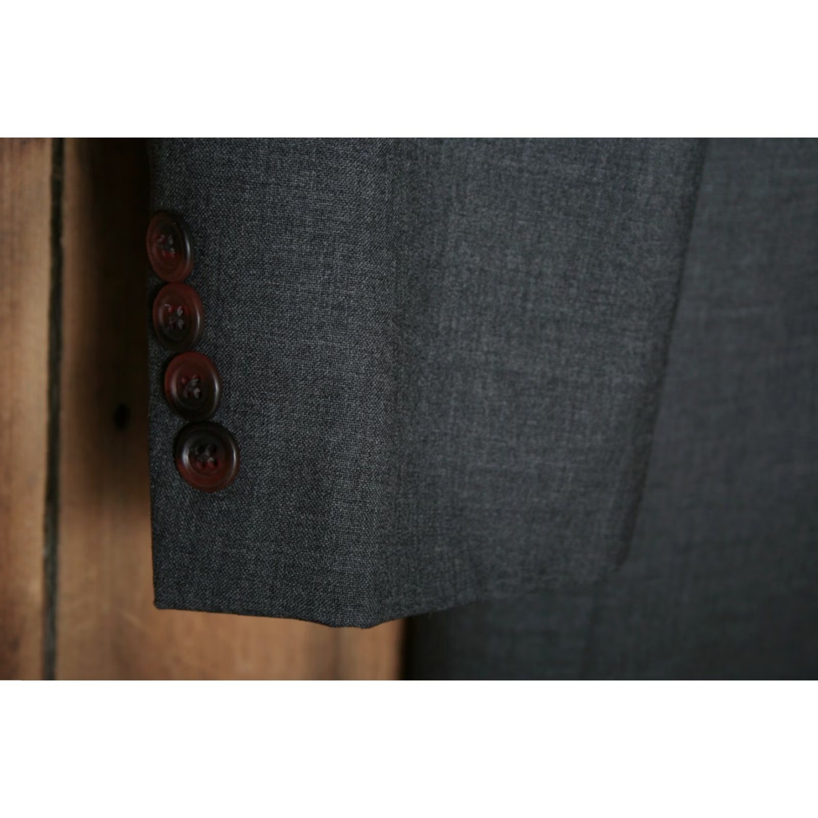 Ralph Lauren VINTAGE Ralph Lauren Polo University Club Blazer Jacket Gray 2-Button Wool 44R Mens Size US XXL / EU 58 / 5 - 6 Thumbnail