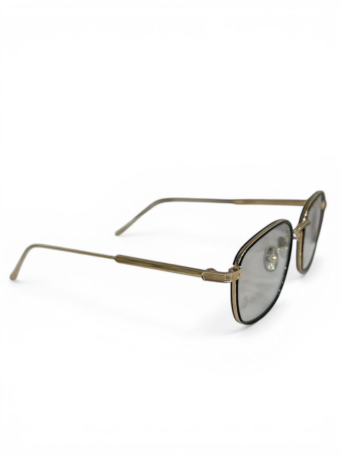 Cartier Cartier C Demo Square Eyeglasses Size ONE SIZE - 1 Thumbnail