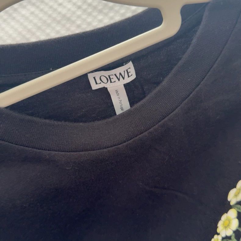 Loewe LOEWE Fox black T-shirt short sleeves Size XS / US 0-2 / IT 36-38 - 5 Thumbnail