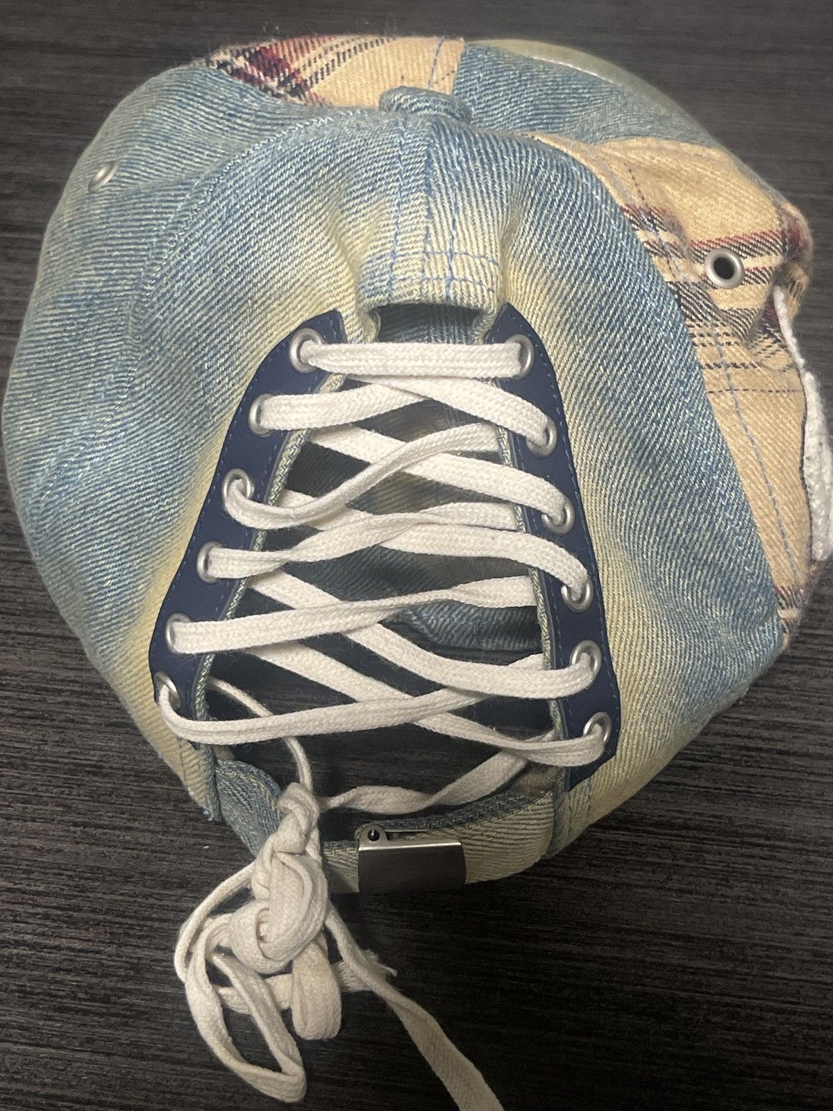Racer Worldwide Denim plaid cap Size ONE SIZE - 4 Thumbnail