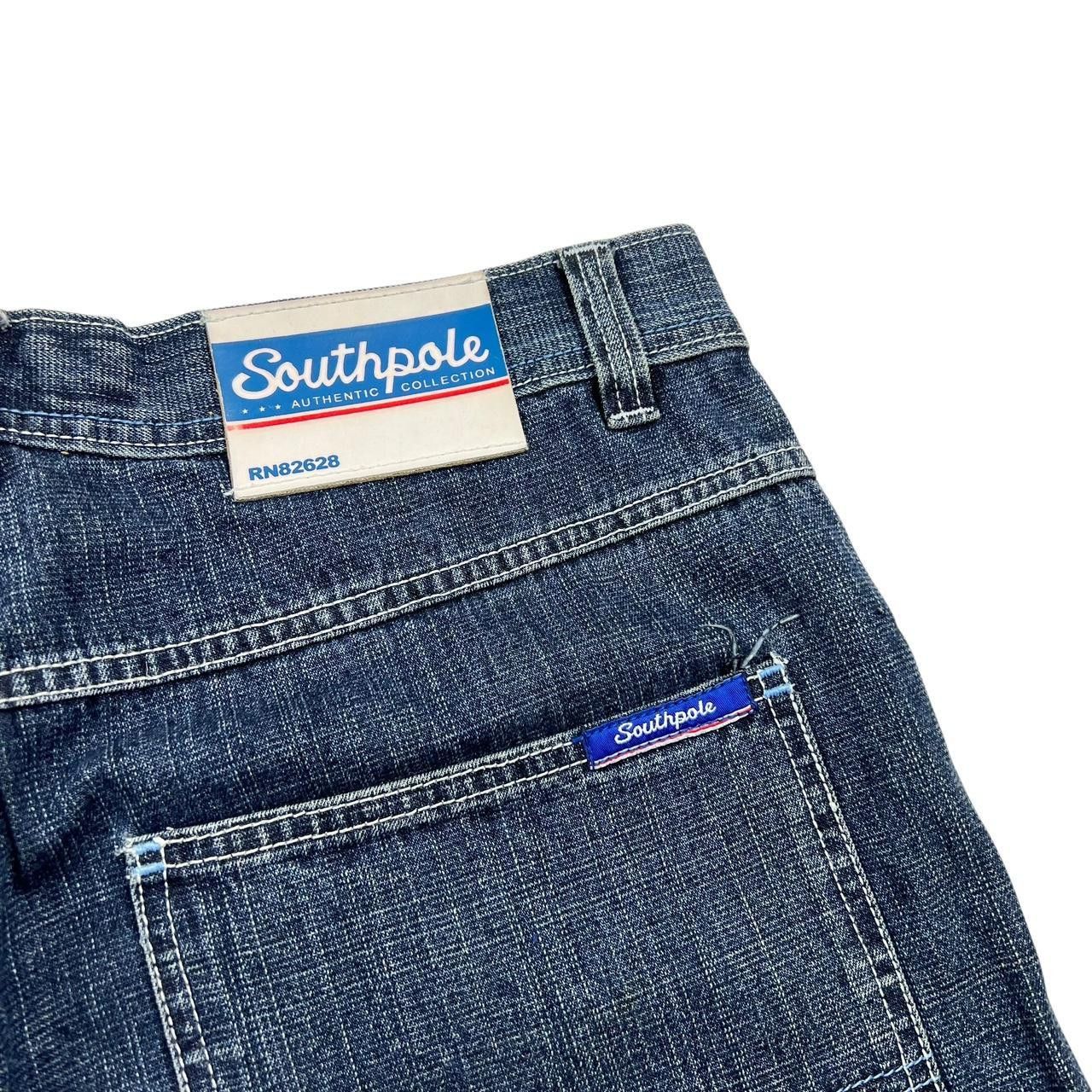 Southpole Vintage Southpole Patch Denim Shorts / Jorts - Waist: 36” Size US 36 / EU 52 - 5 Thumbnail
