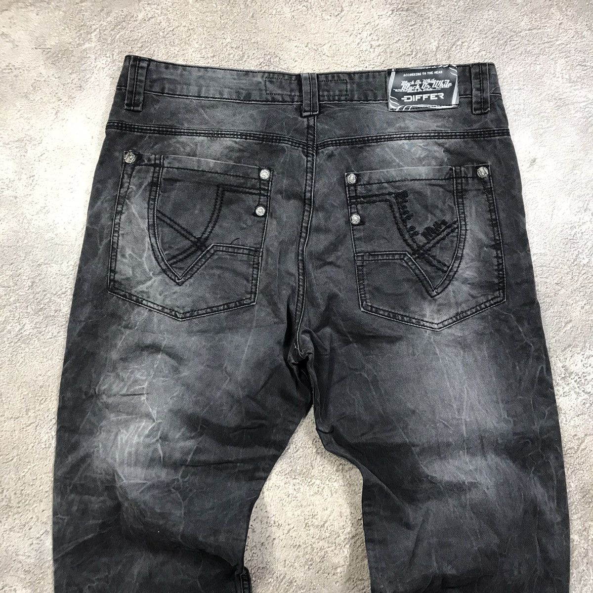 Vintage Vintage 90s Distressed Baggy Jeans Grunge Skate Aesthetic 34 Size US 34 / EU 50 - 5 Thumbnail