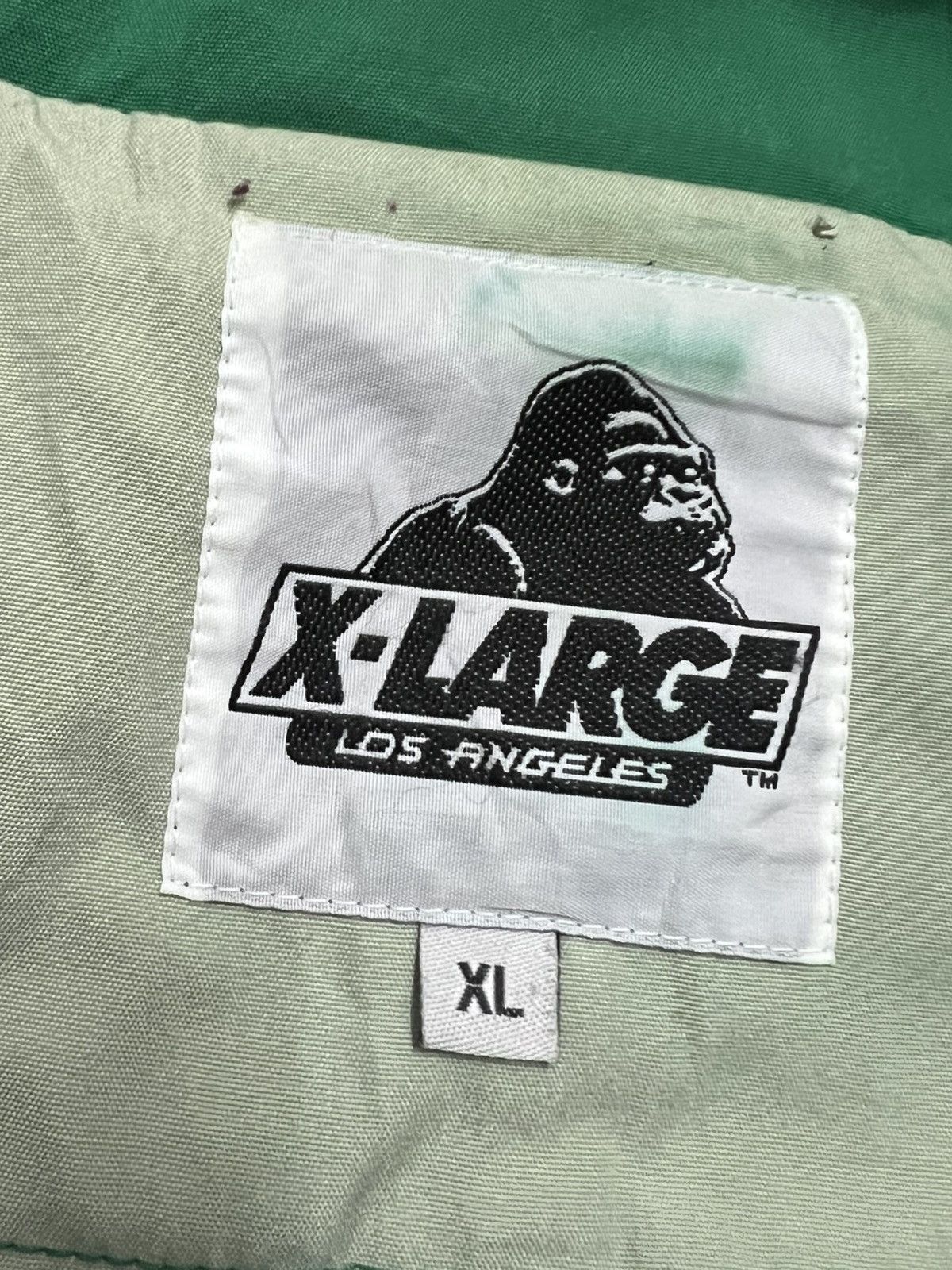 Xlarge XLarge jacket hoodie zipper tone green Size US XL / EU 56 / 4 - 11 Thumbnail
