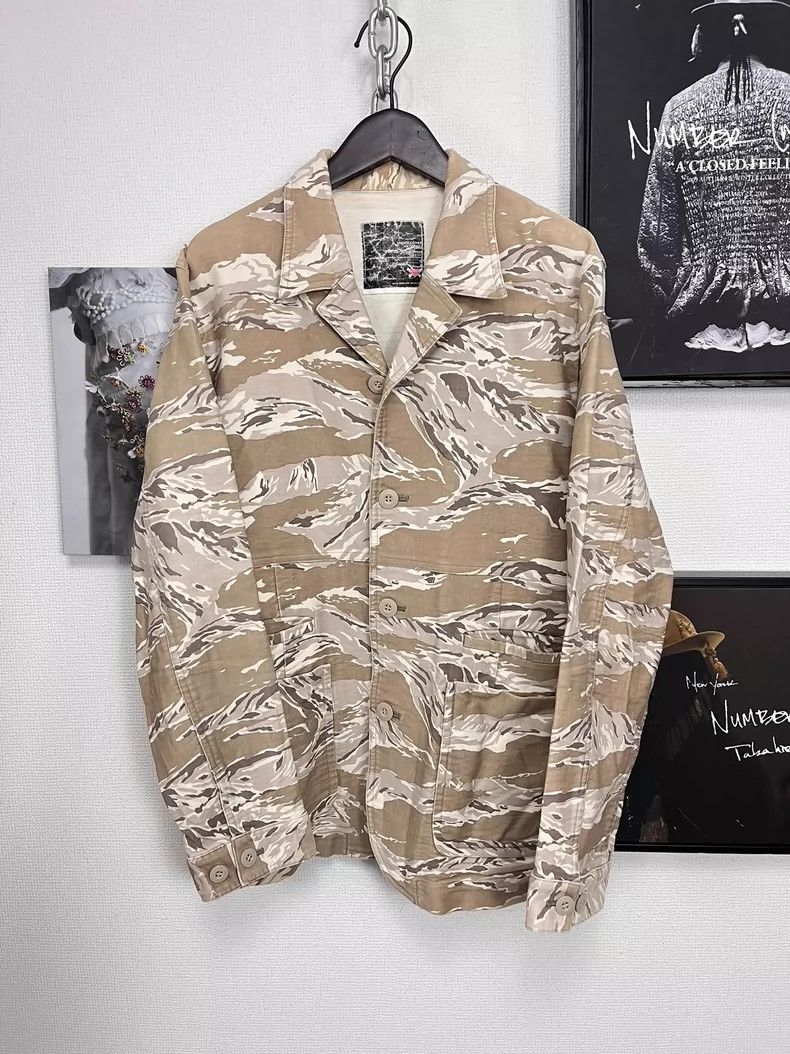 Undercover Sz L Undercover 01AW DAVF Camo Jacket. | Grailed
