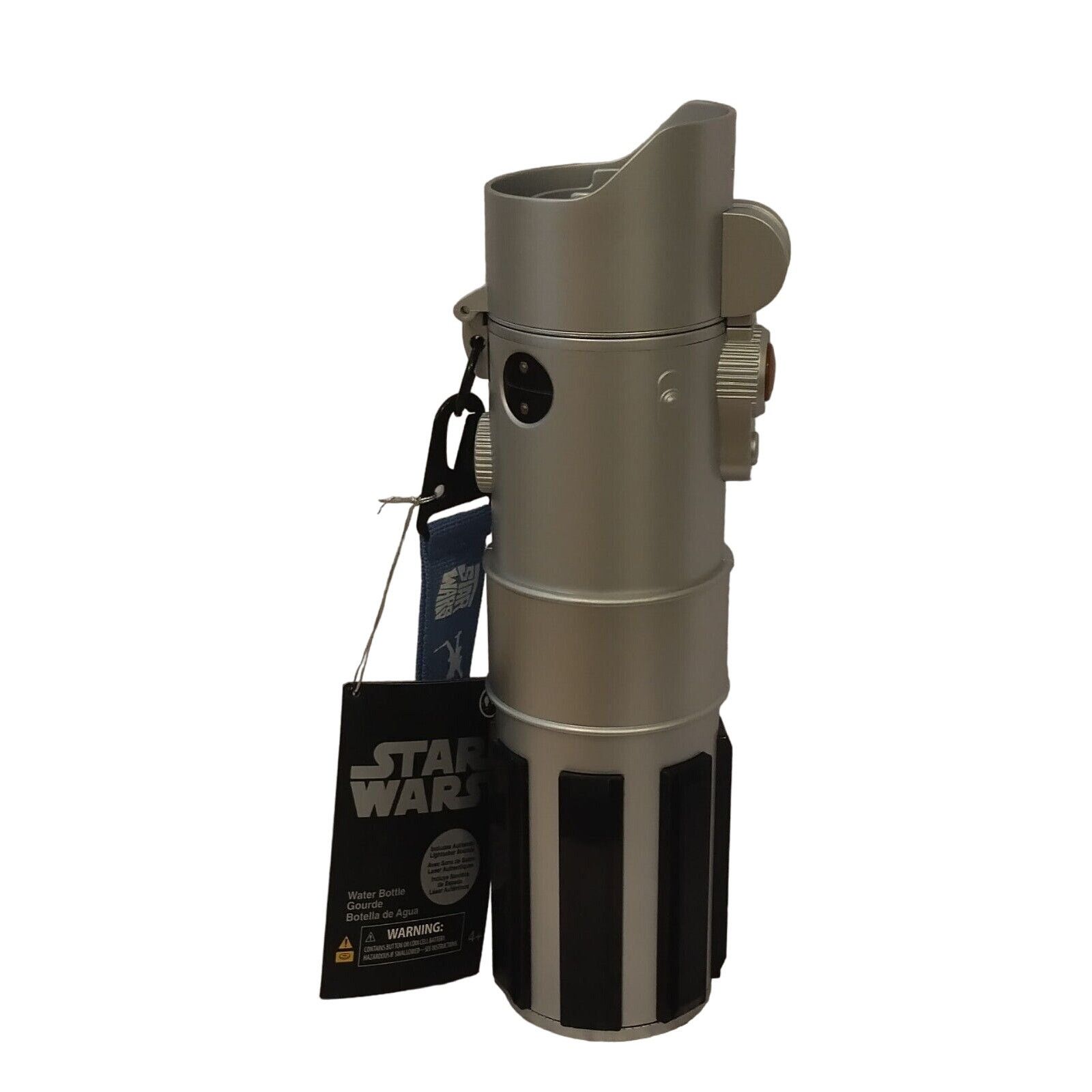 Disney NIB- Disney Star Wars LIGHTSABER Light-Up & Sound H2o Bottle Size ONE SIZE - 4 Thumbnail