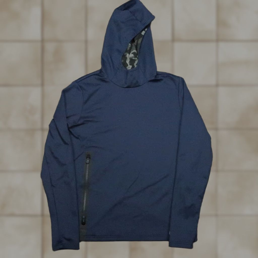 Vintage Greyson Hoodie Adult Small Blue Pullover Zip Pocket Performance Mens Size US S / EU 44-46 / 1 - 1 Thumbnail