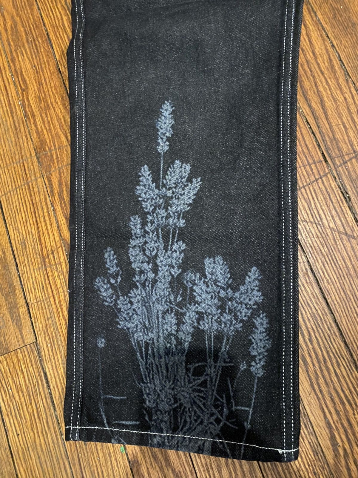 Jacquemus Jacquemus Lavender Navy 'Le De Nîmes' Jeans Size US 31 - 4 Thumbnail