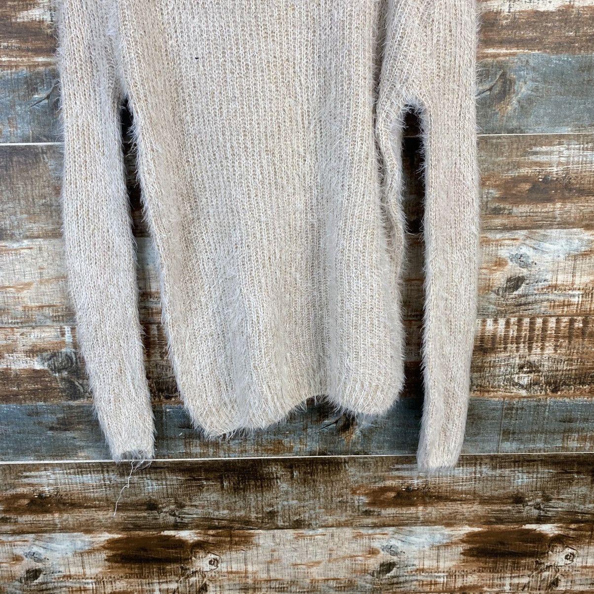 Homespun Knitwear DL Japan Vintage fur shaggy Beige Knitwear #C1090 Size S / US 4 / IT 40 - 3 Thumbnail