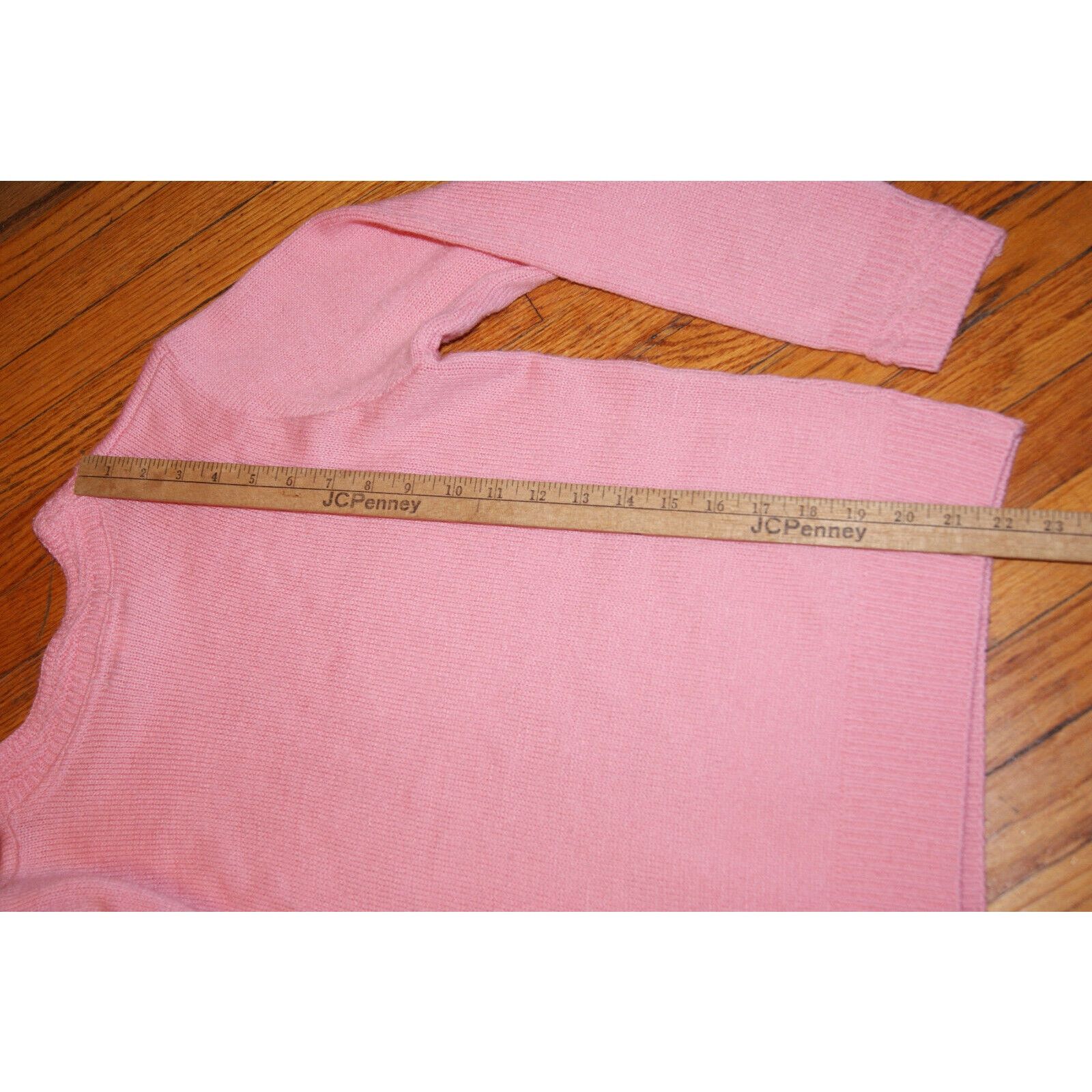 Haband Pullover Sweater VTG Haband Women's Small Pink Knit Crew Size S / US 4 / IT 40 - 8 Thumbnail