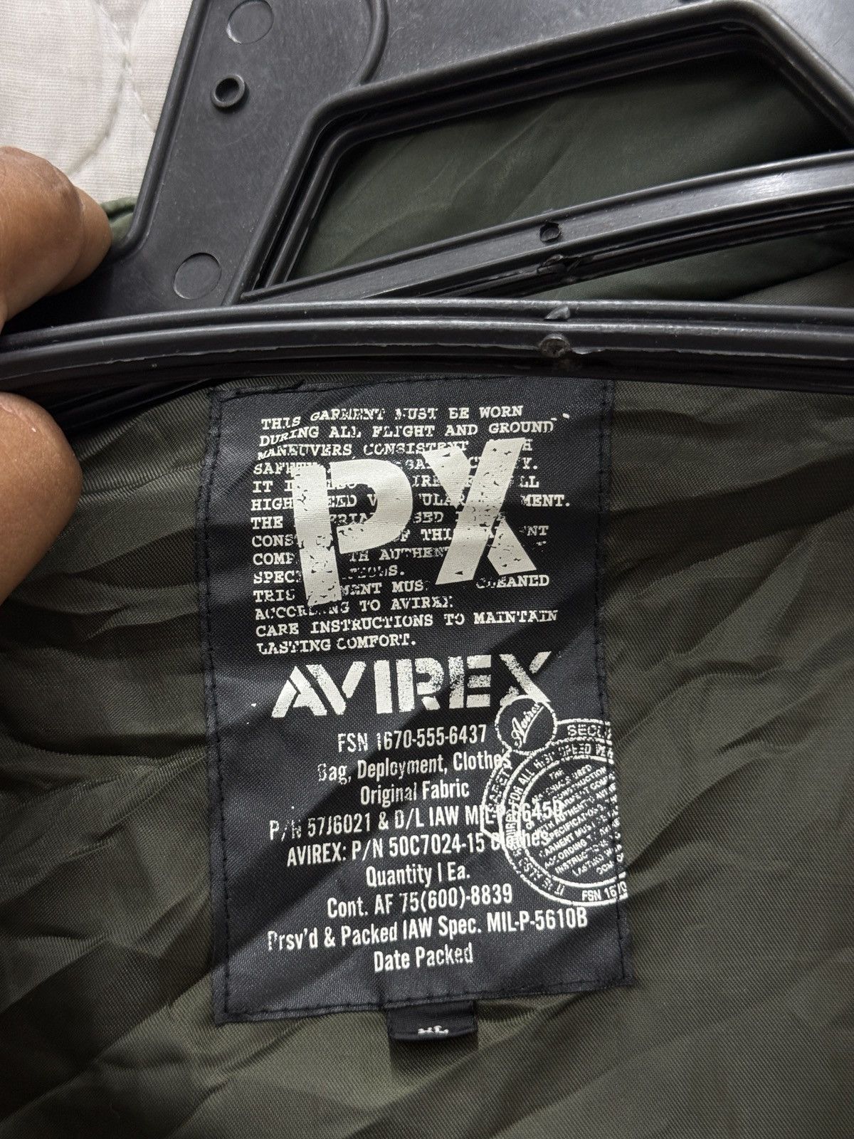 Avirex 💥💥🔥STEALS AVIREX QUILTED JACKET Size US M / EU 48-50 / 2 - 8 Thumbnail