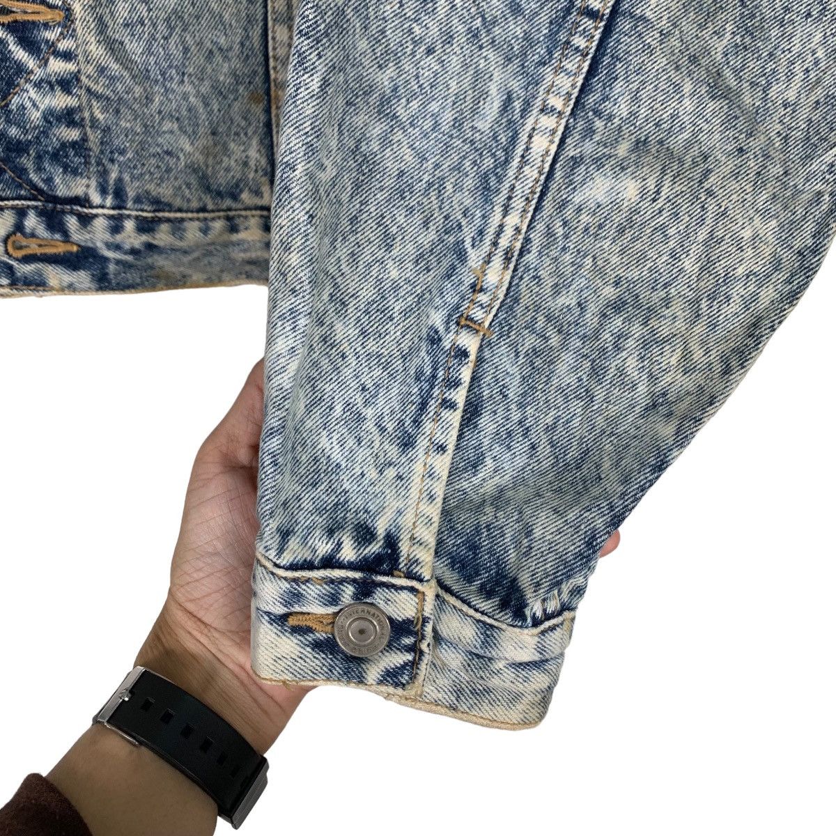 Japanese Brand G.L.HEART Stone Wash Denim Jacket #0858-C38 Size US M / EU 48-50 / 2 - 13 Thumbnail
