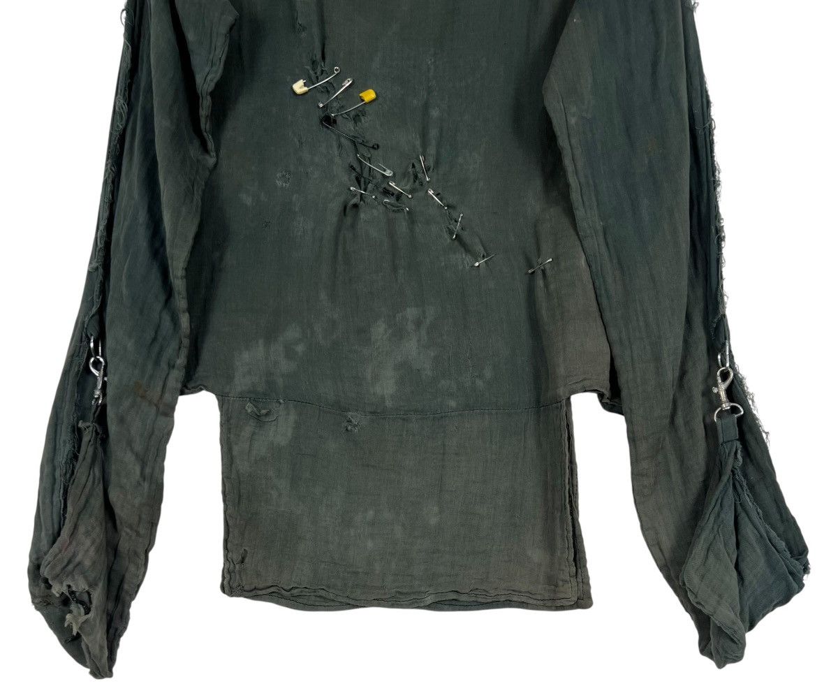 Seditionaries × Vintage Vintage Distressed UK Subs Warhead Punk Muslin Shirt Size US M / EU 48-50 / 2 - 10 Thumbnail