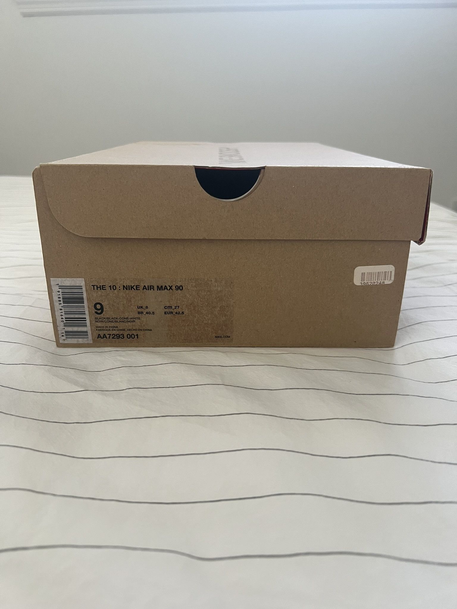 Nike × Off-White Off-White Nike Air Max 90 Black Size US 9 / EU 42 - 6 Thumbnail