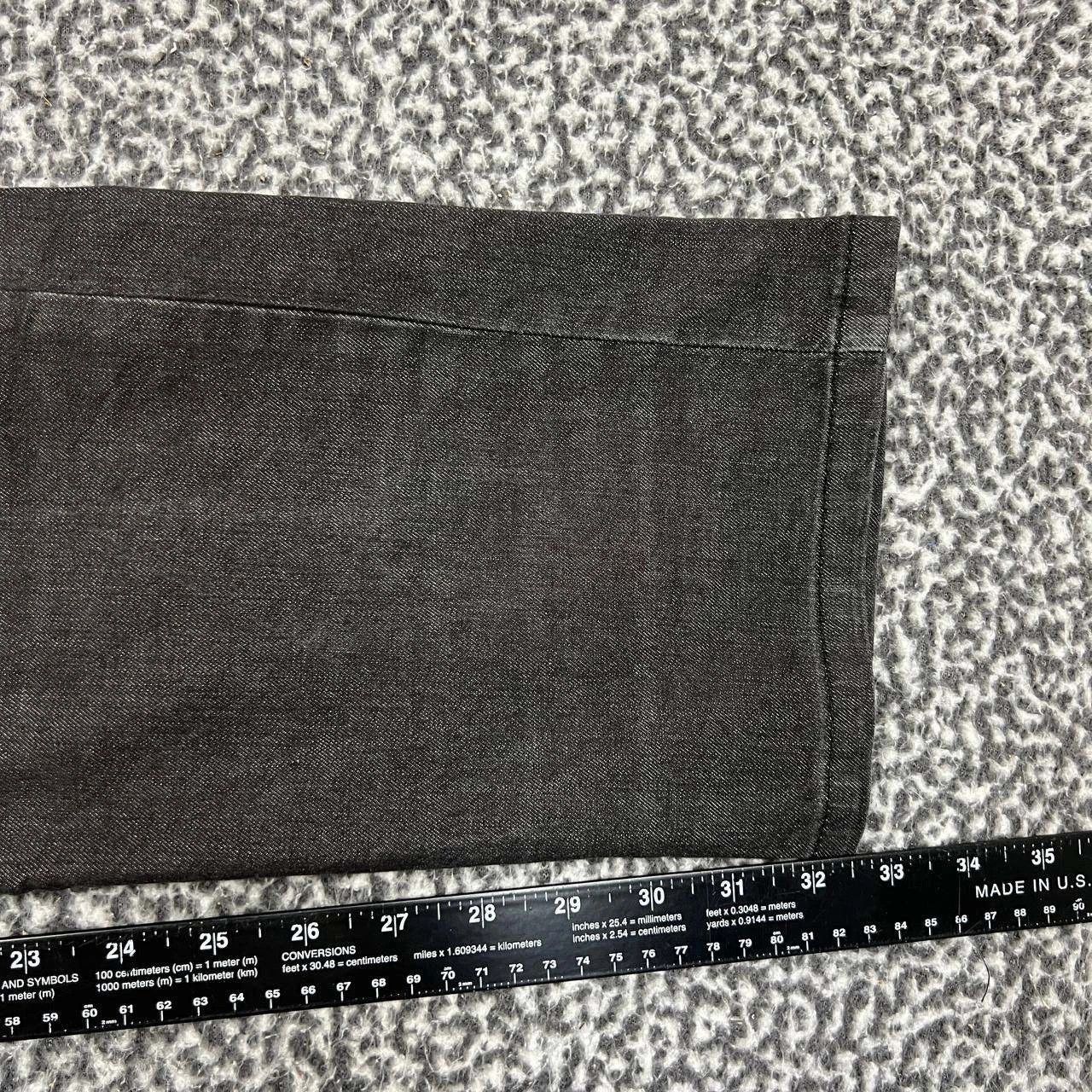 Other Footprint Manufacture Jeans Men 36x33 Black Denim Pants Size US 36 / EU 52 - 6 Thumbnail