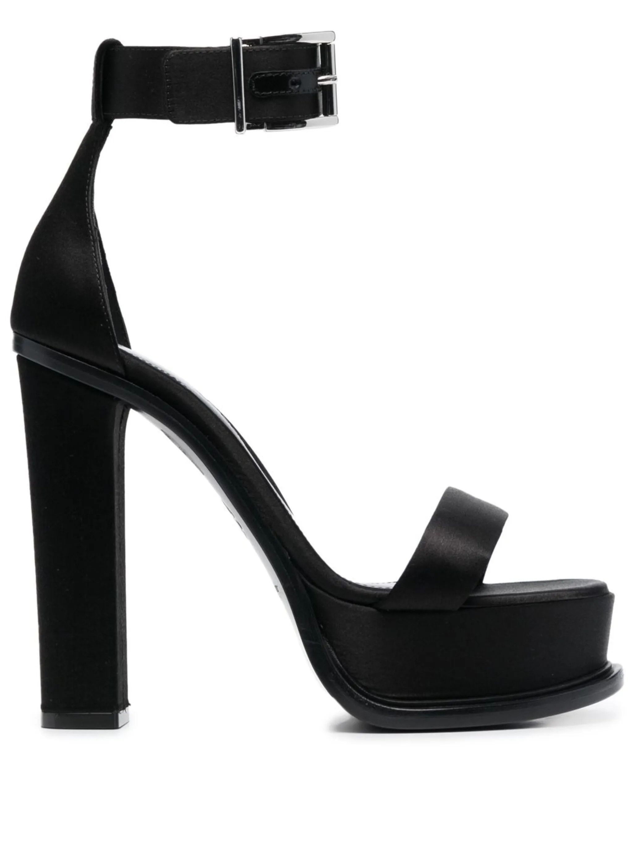 Alexander McQueen o1y0225 Sandals in Black Size US 9.5 / IT 39.5 - 1 Thumbnail