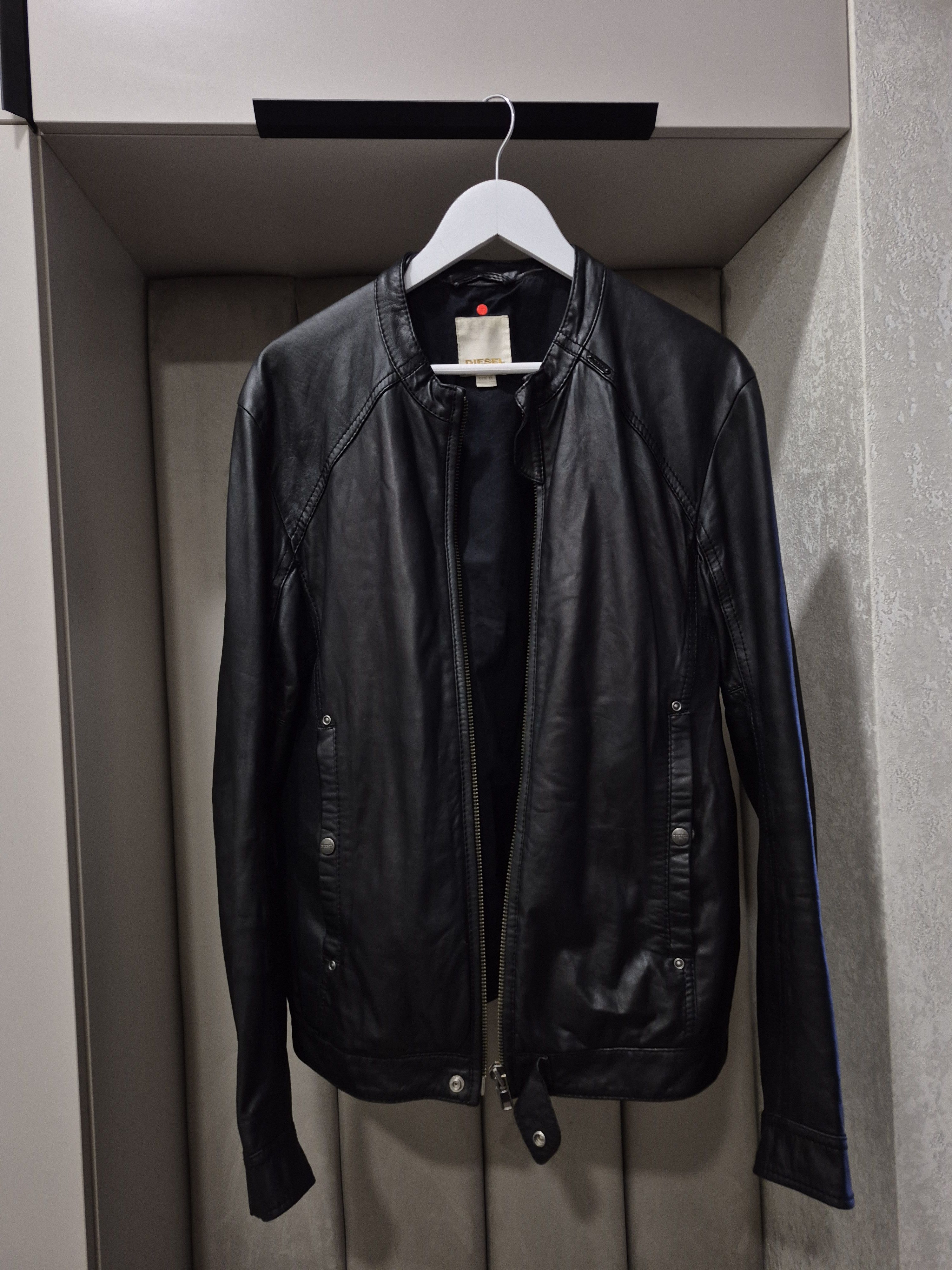 Diesel Diesel rare leather jacket Size US L / EU 52-54 / 3 - 1 Thumbnail