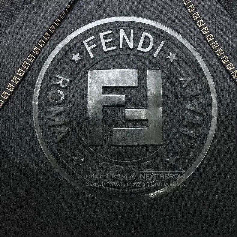 Fendi Fendi Side Double F Monogram Hoodie Size S / US 4 / IT 40 - 3 Thumbnail