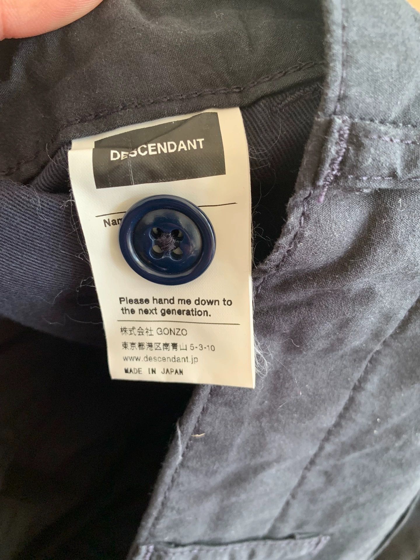 Descendant DESCENDANT 6p Cargo Trousers men's size 4 as shown Size US 34 / EU 50 - 6 Thumbnail