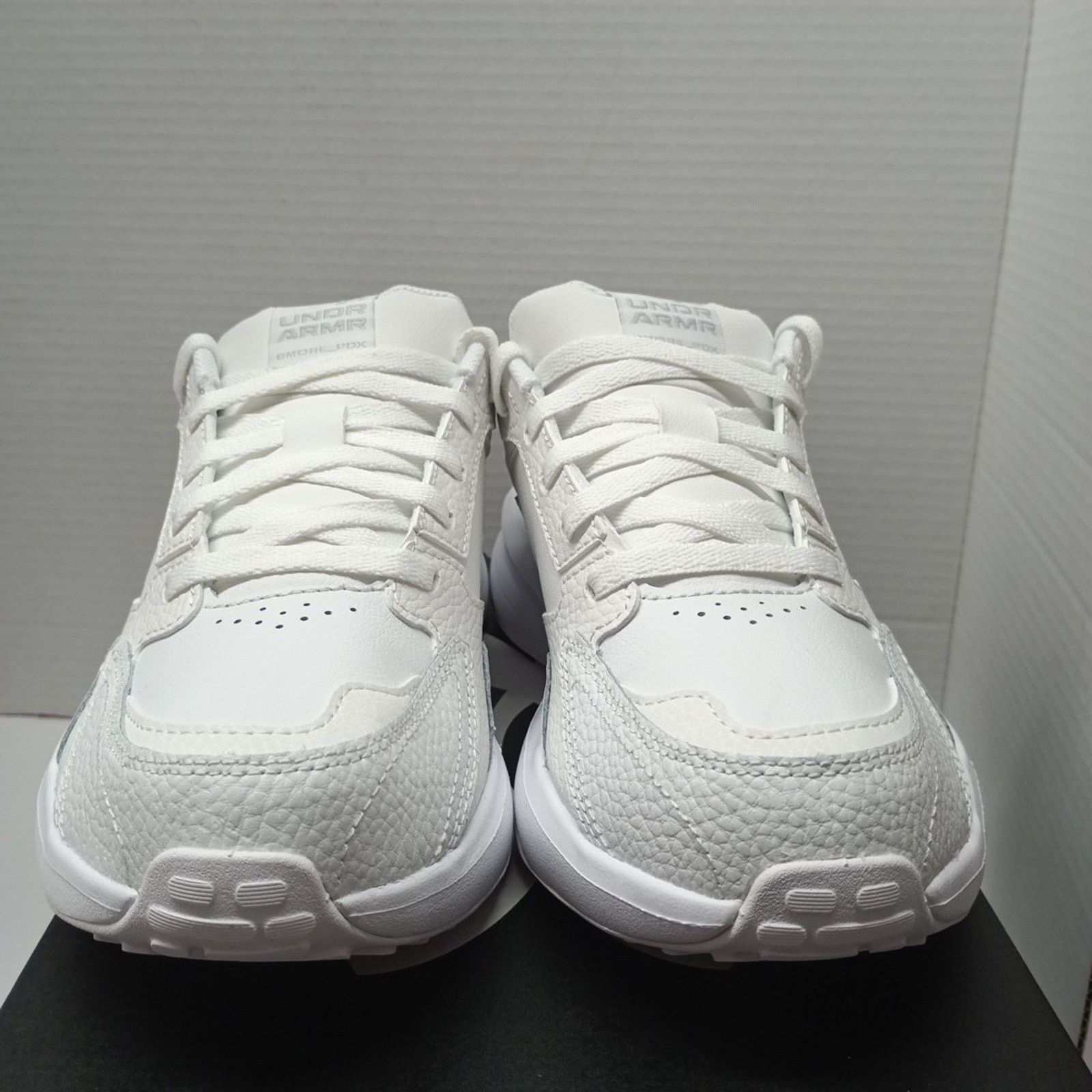 Under Armour Under Armour UA Edge Leather Women's Size 9 White Leather Size US 9 / IT 39 - 2 Thumbnail
