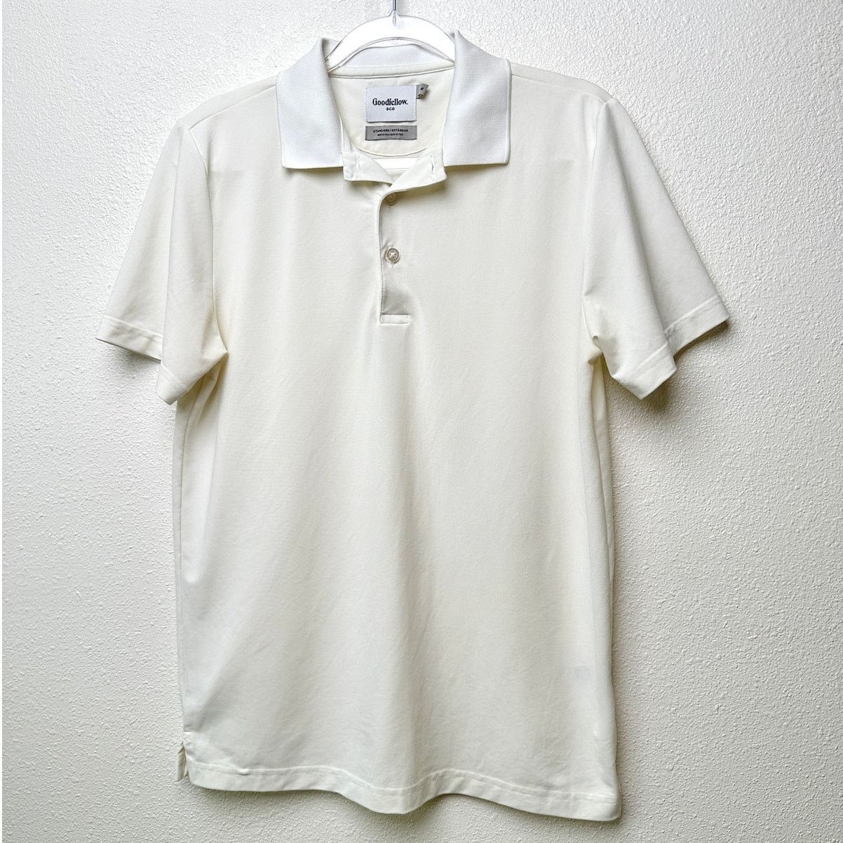 Other Goodfellow White Polo Shirt Men’s Size M Short Sleeve Size US M / EU 48-50 / 2 - 1 Thumbnail