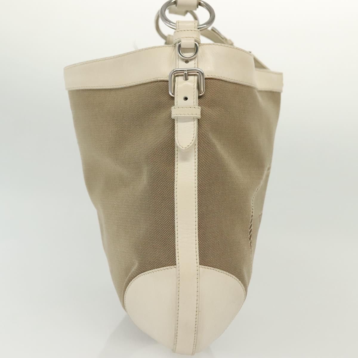 Prada PRADA Shoulder Bag Canvas Beige Silver Size ONE SIZE - 5 Thumbnail