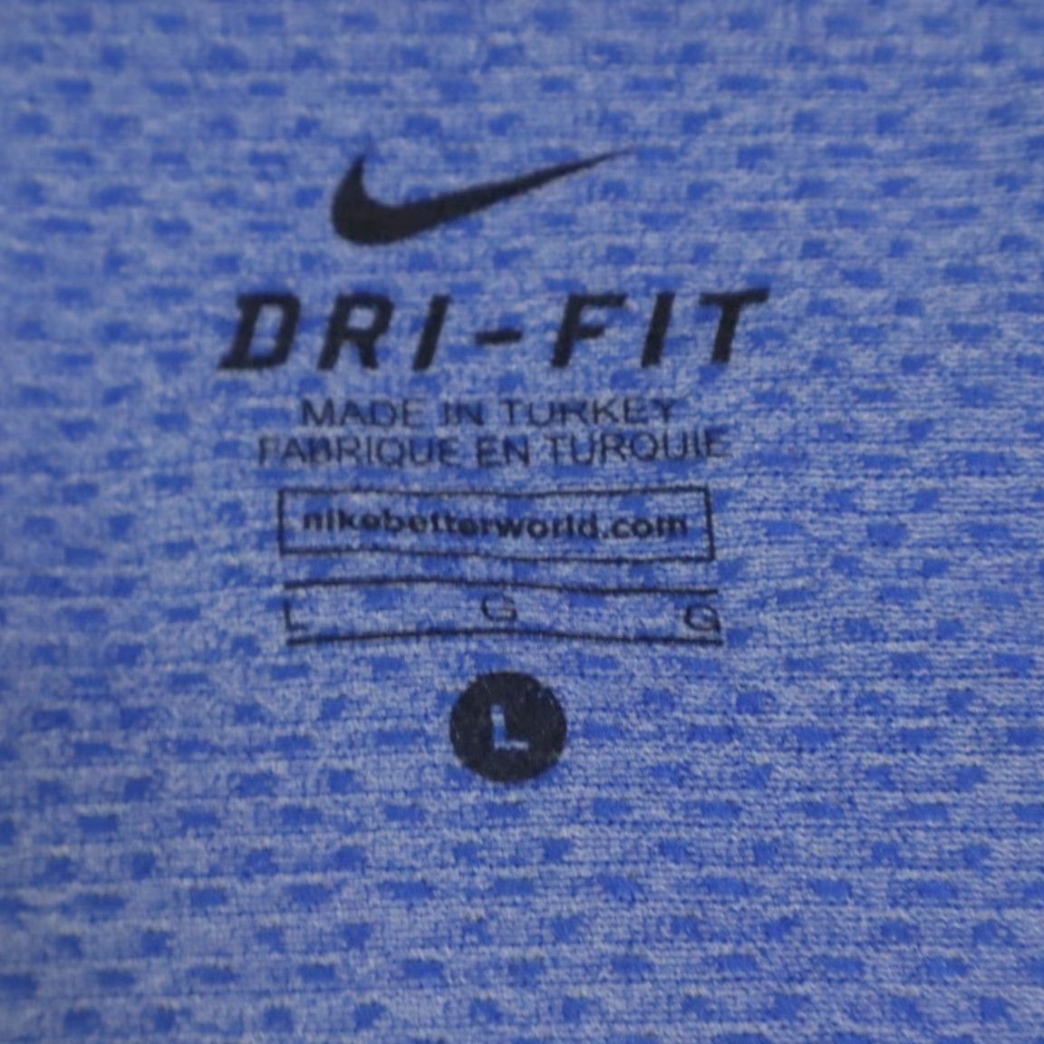 Nike Nike Dri-Fit Epic Crew Solid Long Sleeve Shirt Blue Women's L Size L / US 10 / IT 46 - 5 Thumbnail