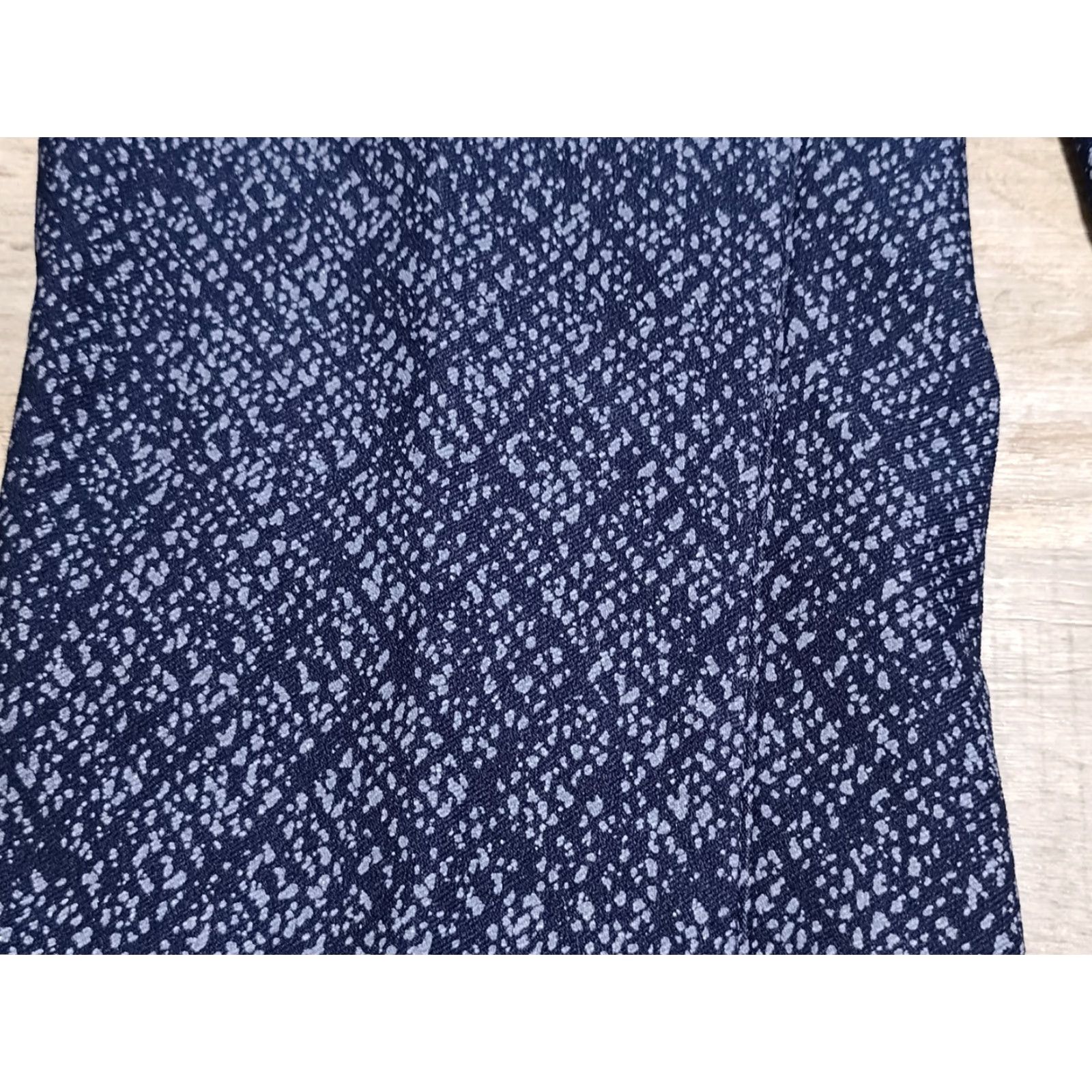 Vintage Crosby Pants Womens 4 Blue/Gray Stretch Flat Front Chino Dress Slacks 30x28 Size 27" / US 4 / IT 40 - 4 Thumbnail