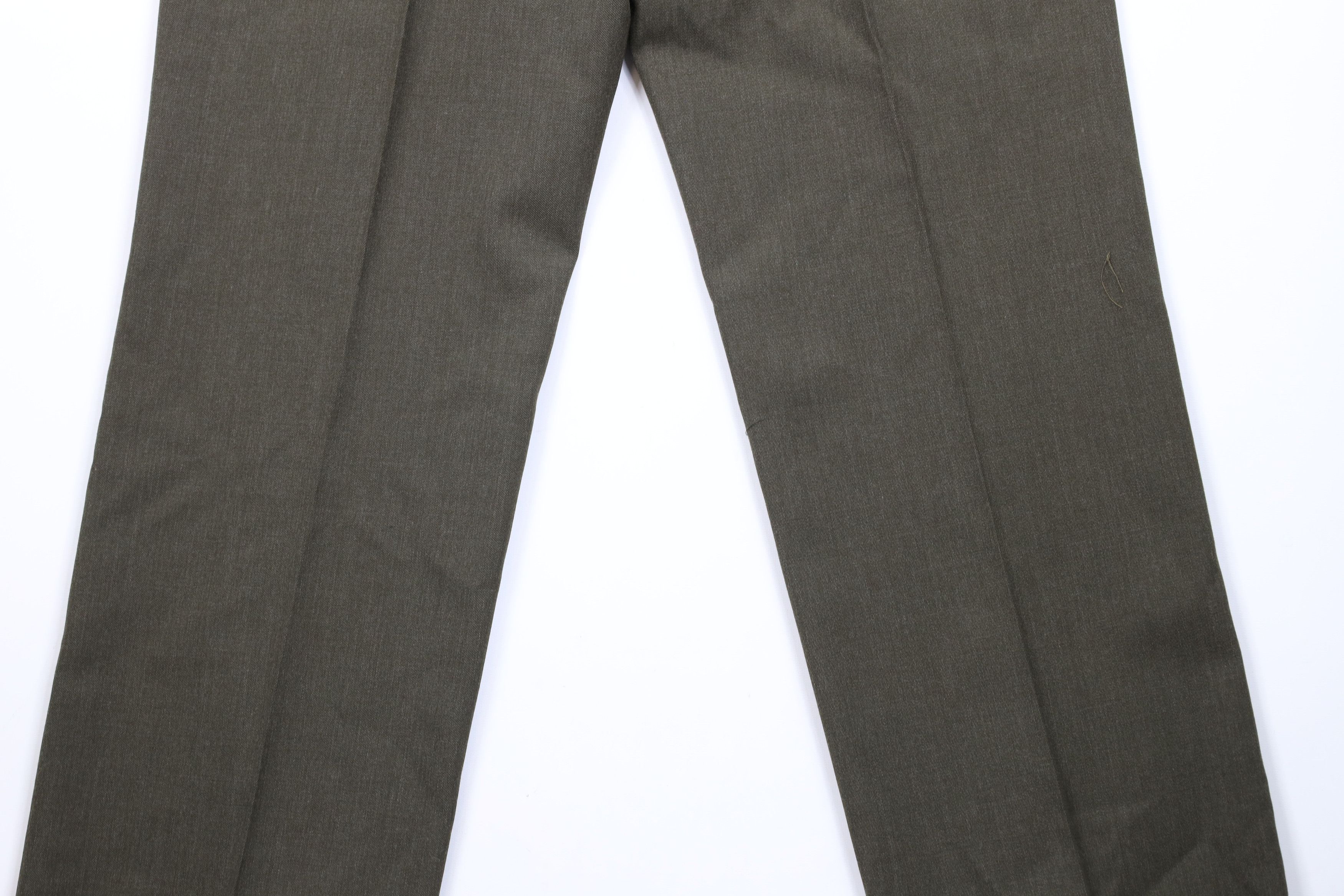 Vintage Vintage 90s Military Wool Blend Wide Leg Trousers Pants USA Size US 34 / EU 50 - 11 Thumbnail