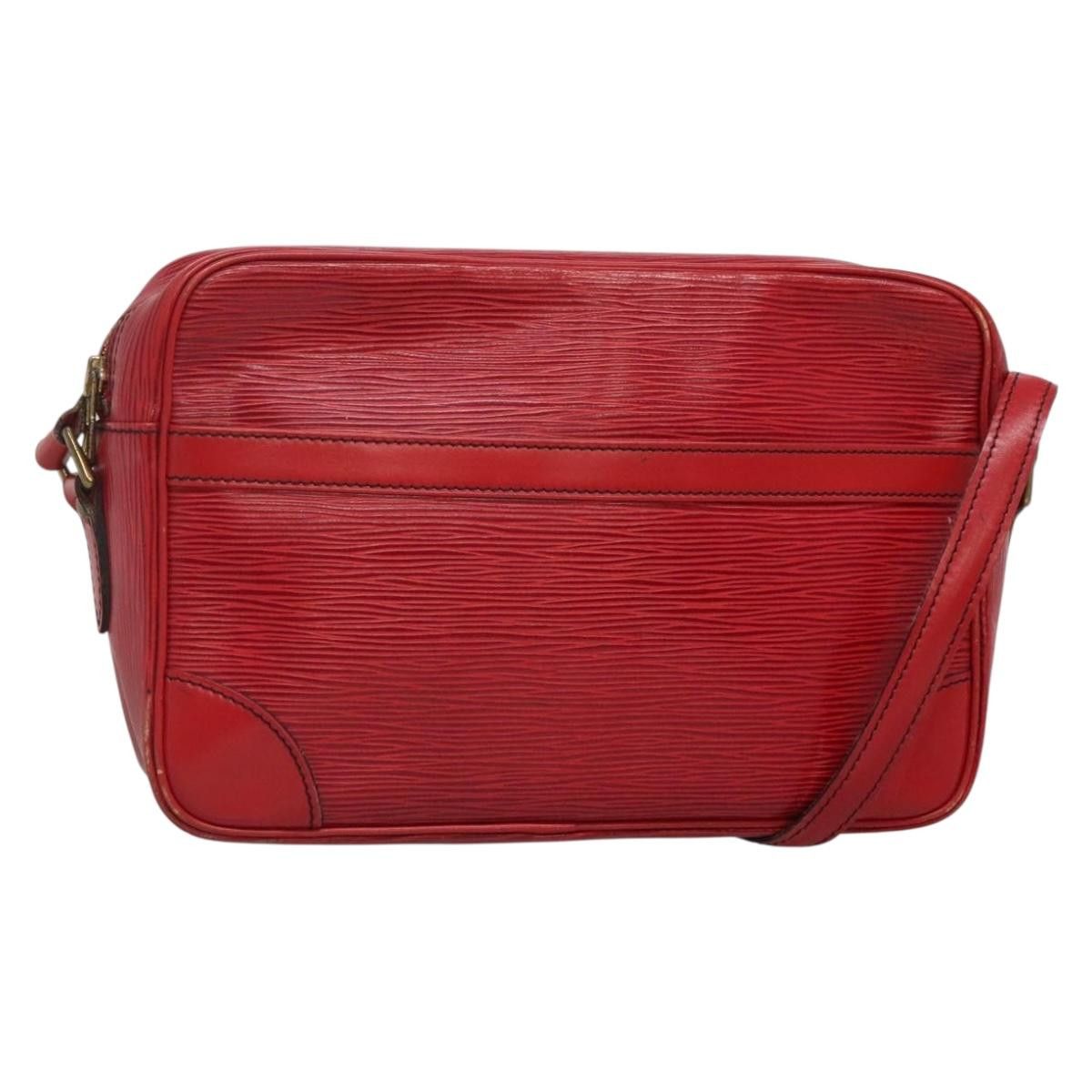 LOUIS VUITTON Epi Trocadero 27 Shoulder Bag Red M52317