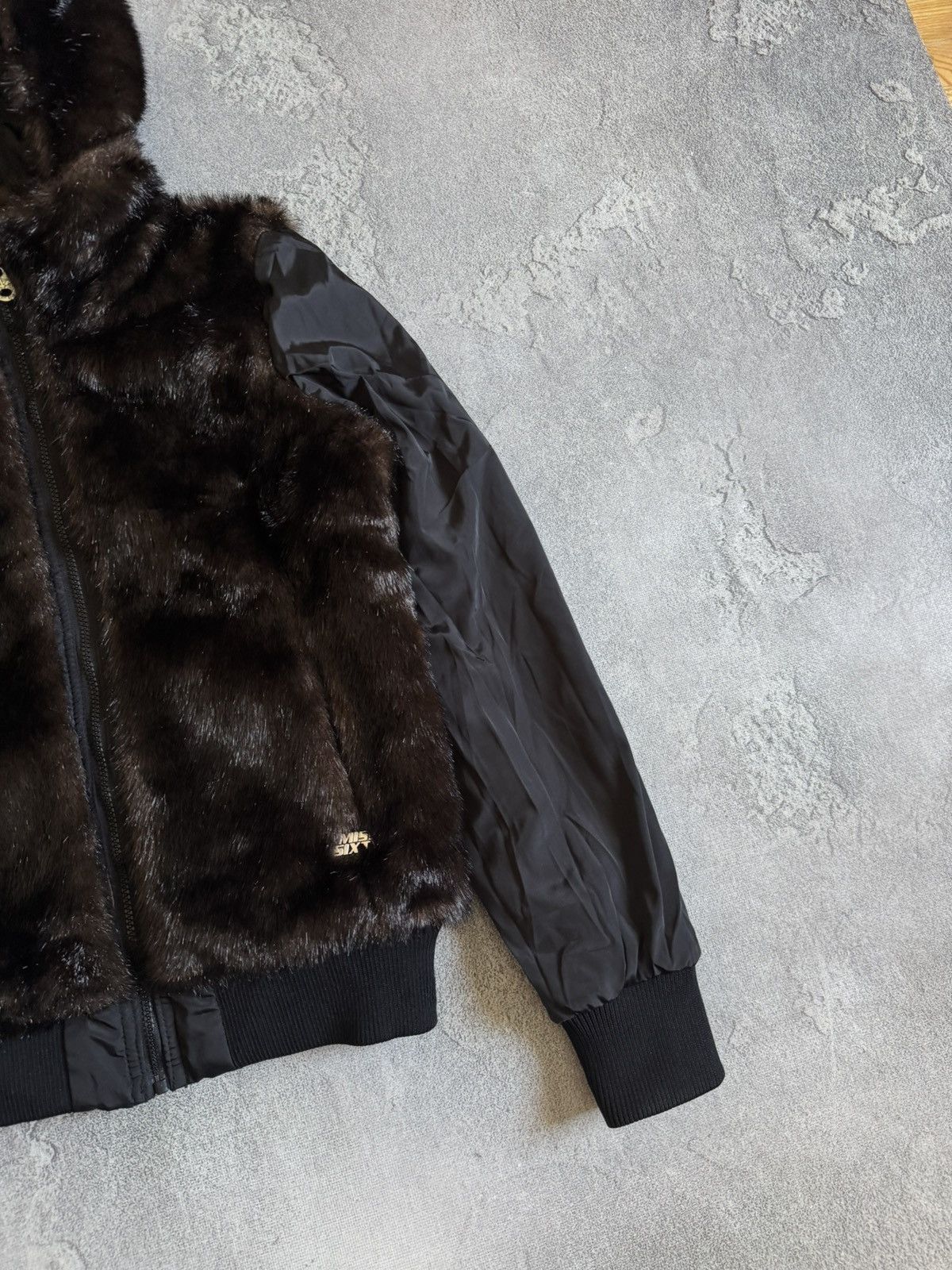 Miss Sixty Miss Sixty L/size faux fur reversible jacket hooded bomber Size L / US 10 / IT 46 - 8 Thumbnail