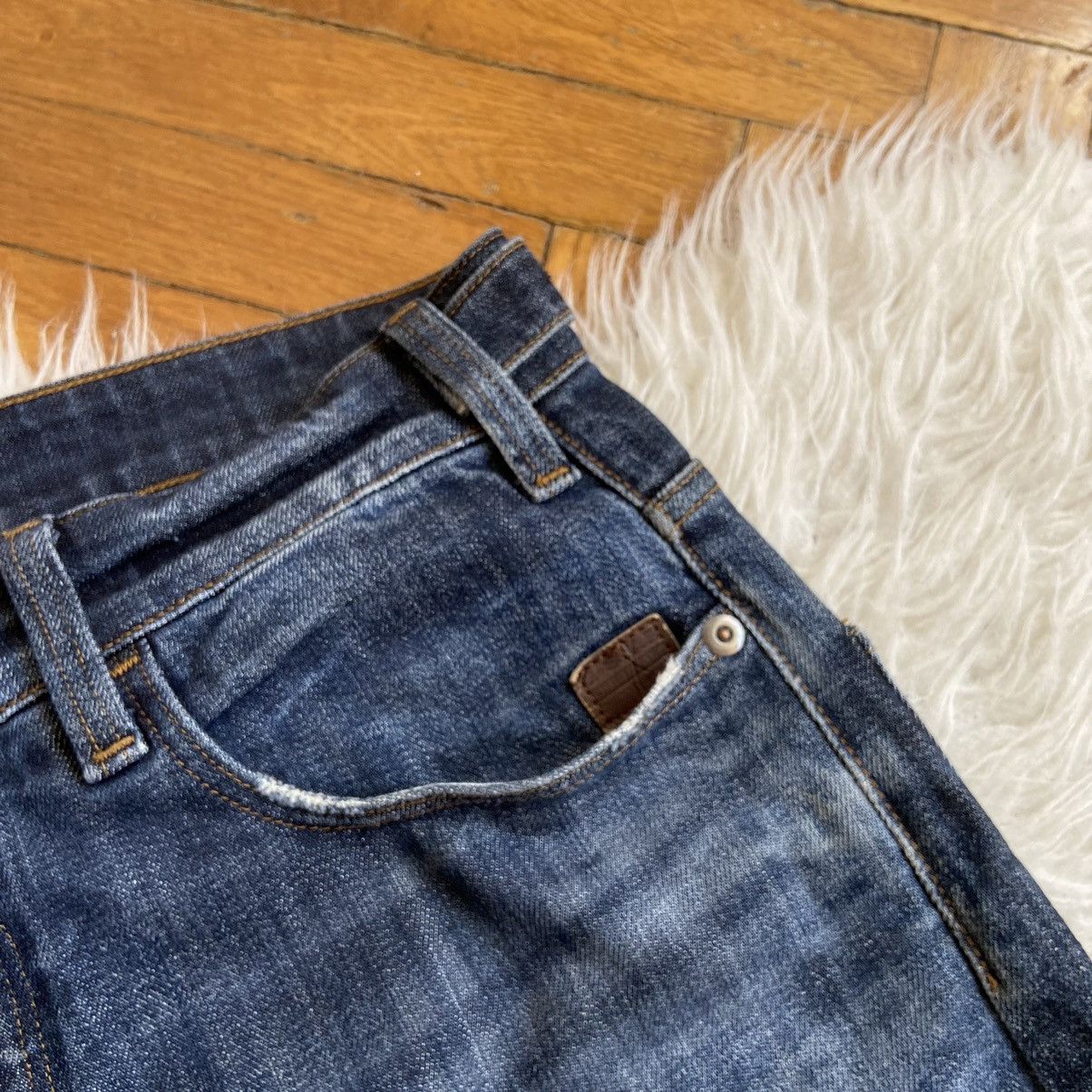 G-Star × Japanese Brand 📌 G Star Raw Holmer Tapered Y2k Denim Jeans Size US 32 / EU 48 - 11 Thumbnail