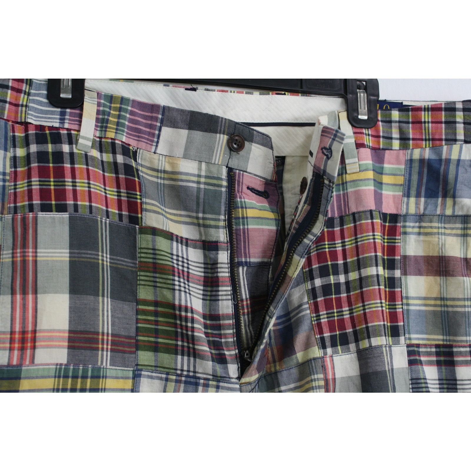 Ralph Lauren Polo Ralph Lauren Patchwork Madras Shorts Men 40 Classic Fit Size US 40 / EU 56 - 5 Thumbnail