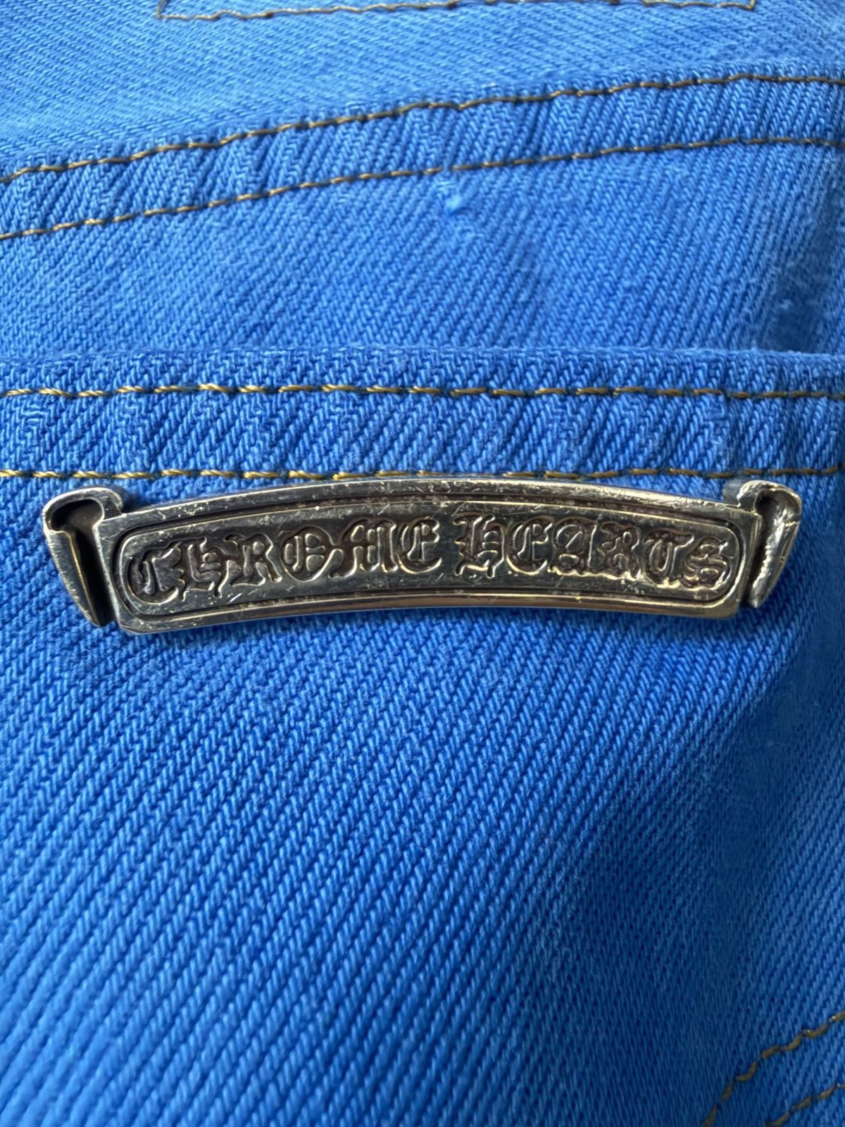 Chrome Hearts Chrome Hearts Drake Patch Levi 501 Size US 31 - 6 Thumbnail