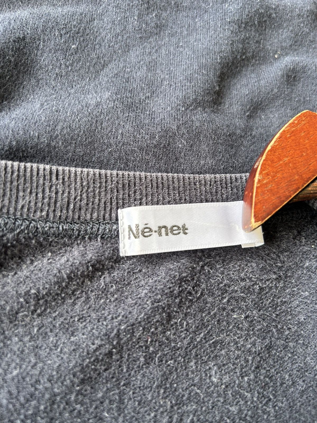Issey Miyake × Ne-Net Ne-net Short Sleeve Sweatshirt Size ONE SIZE - 8 Thumbnail