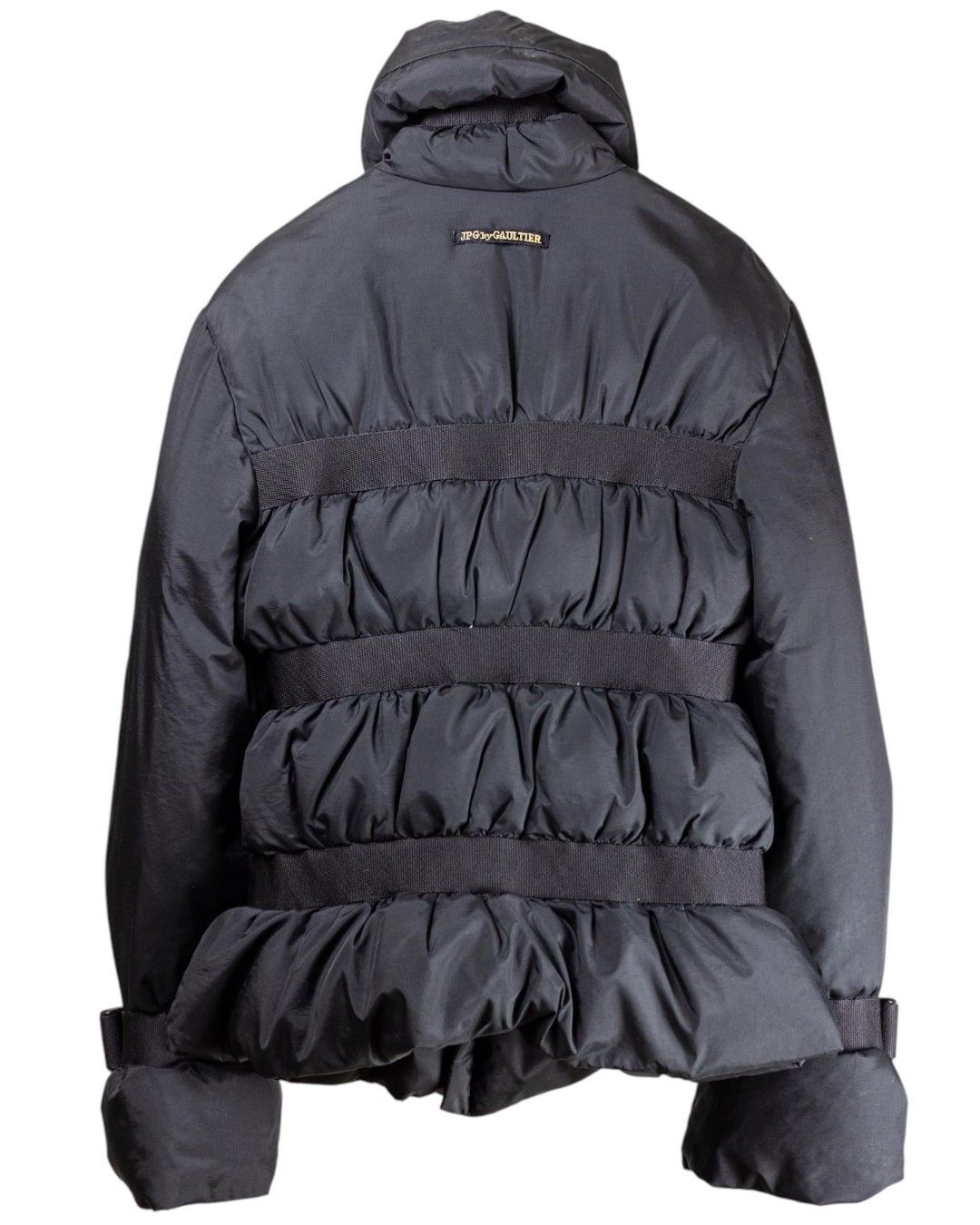 Jean Paul Gaultier F/W 2003 RUNWAY GOOSE DOWN BONDAGE PUFFER JACKET Size M / US 6-8 / IT 42-44 - 5 Thumbnail