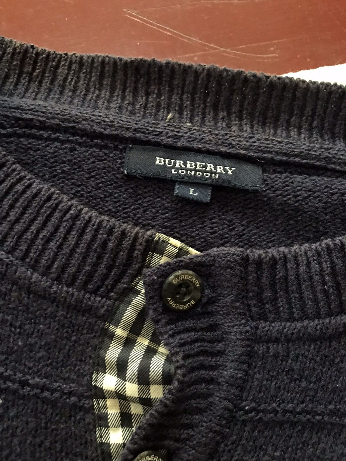 Burberry Burberry Knit Sweater Size US L / EU 52-54 / 3 - 6 Thumbnail