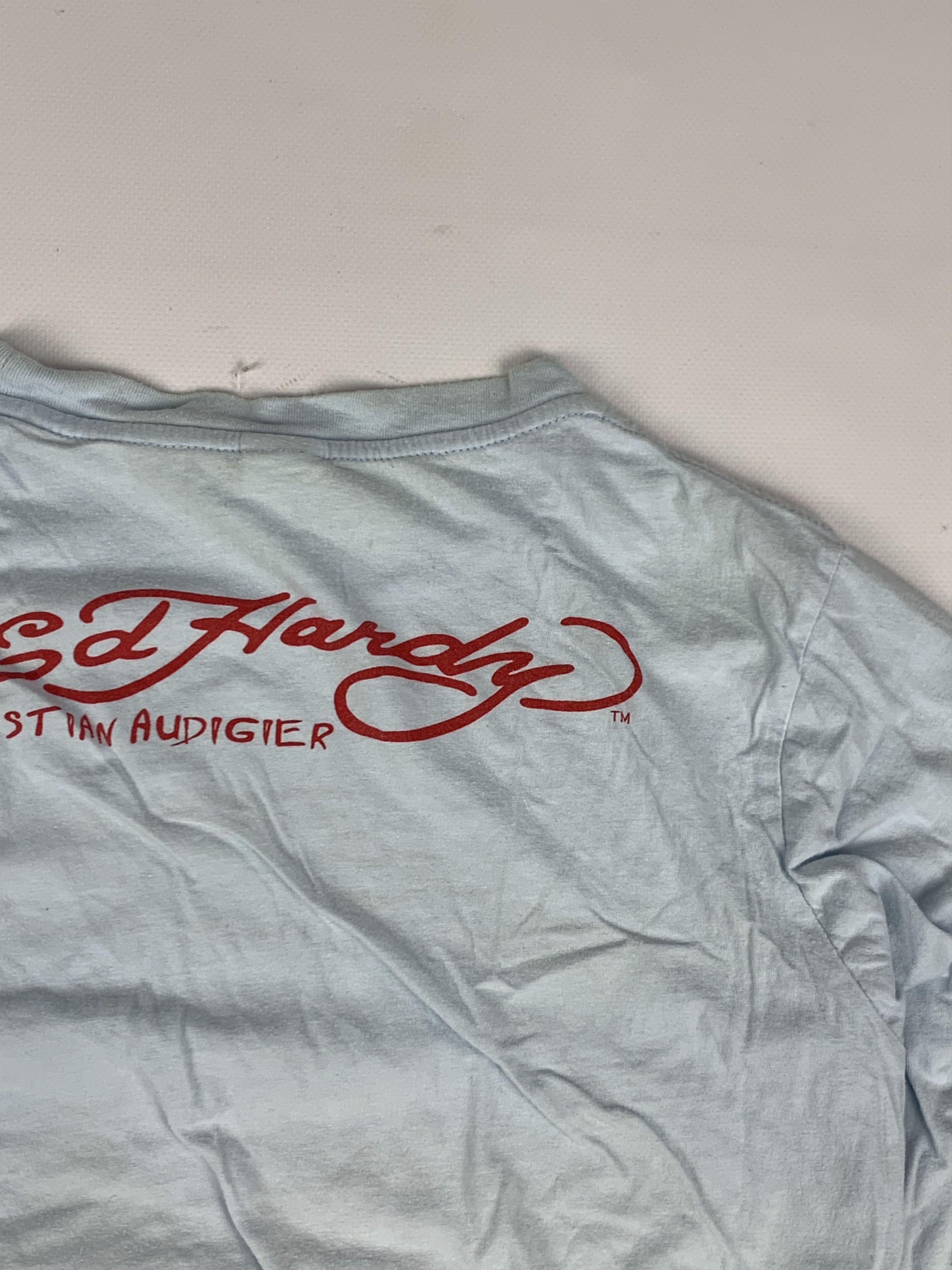 Ed Hardy Ed Hardy Long Sleeve Size 12 Y2K Size XL / US 12-14 / IT 48-50 - 5 Thumbnail