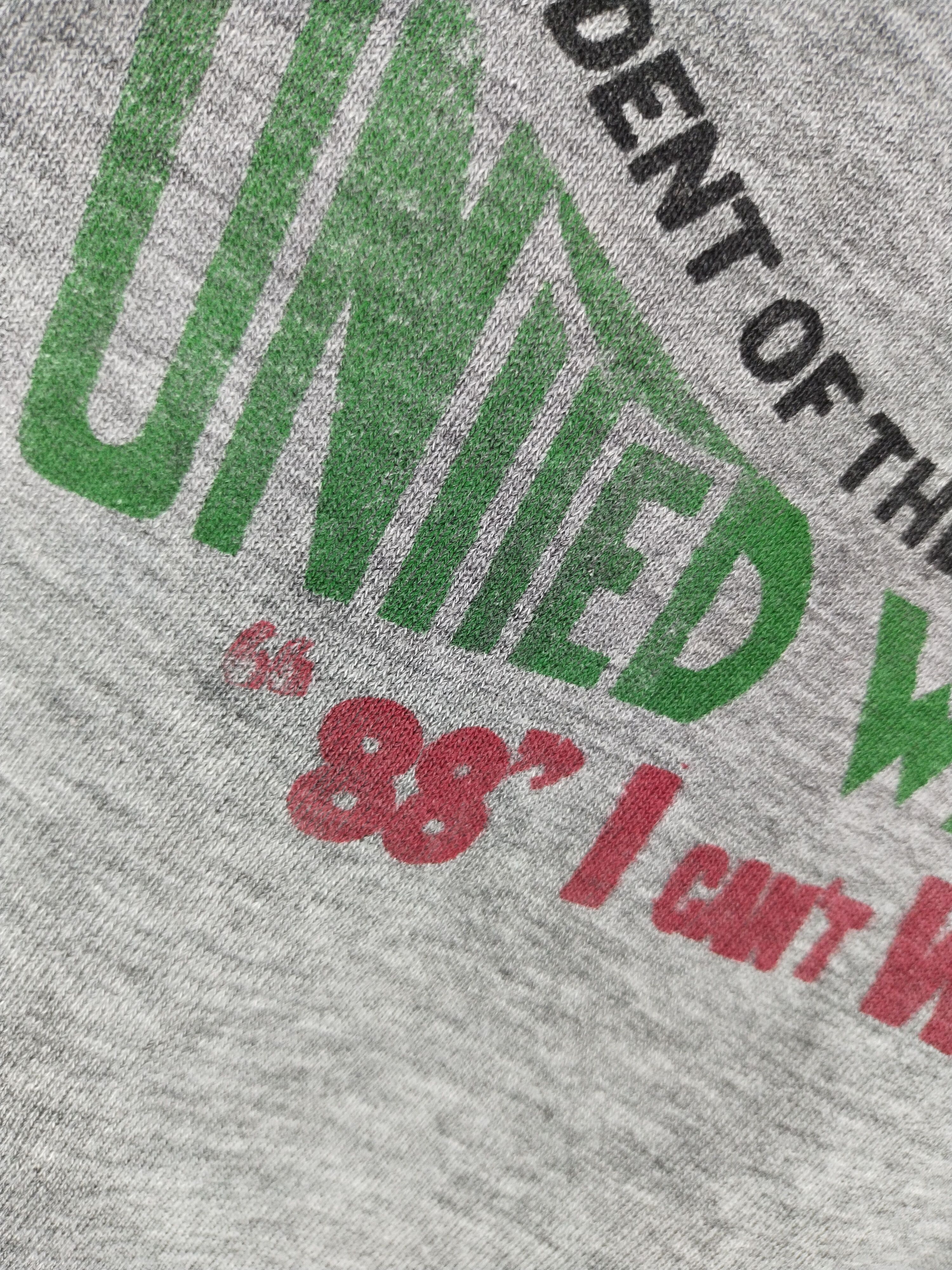 President's × Vintage Vtg Jesse Jackson President Of The USA Sweatshirt Size US M / EU 48-50 / 2 - 2 Thumbnail