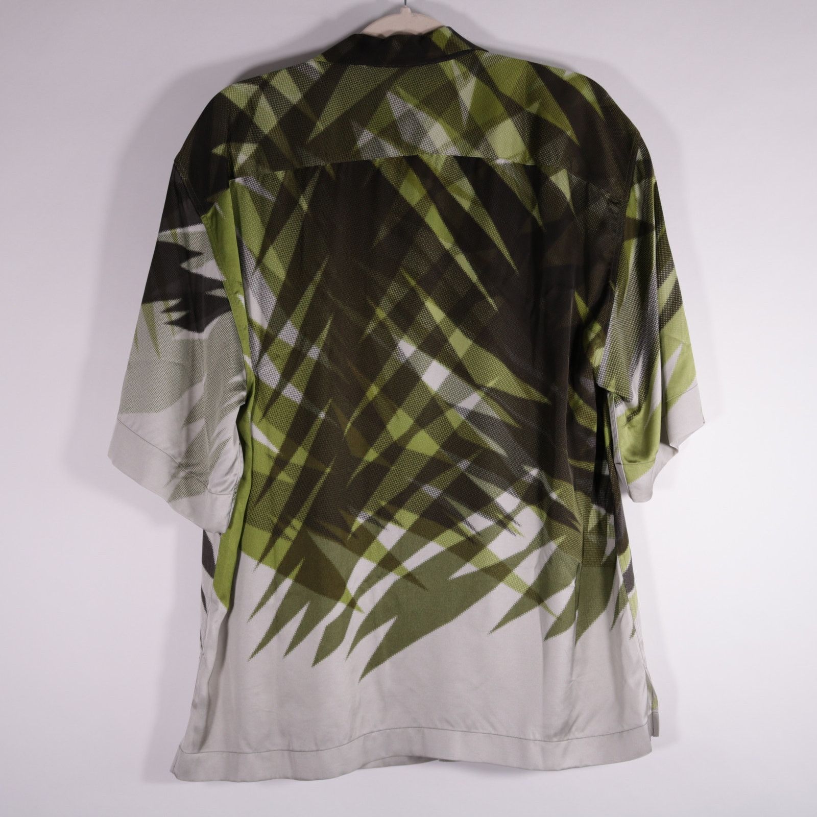 Dries Van Noten Dries Van Noten Geometric Print Viscose Shirt Extra Large Size US XL / EU 56 / 4 - 4 Thumbnail