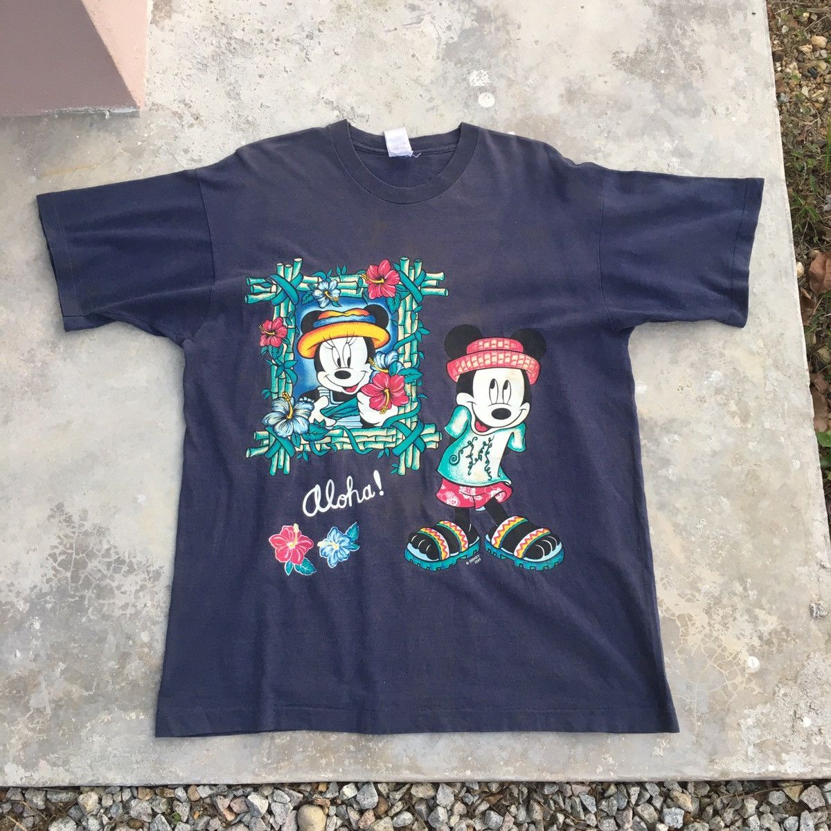 Disney × Mickey Mouse × Vintage Vintage Mini Mouse Aloha Tee Size US M / EU 48-50 / 2 - 1 Thumbnail