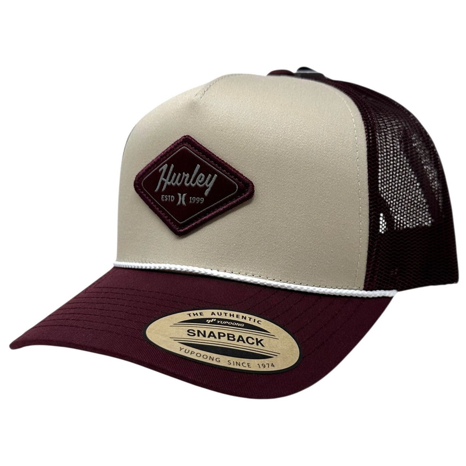 Hurley Hurley Trucker Hat Sommerset High Crown Mesh Snapback Cap Size ONE SIZE - 2 Thumbnail