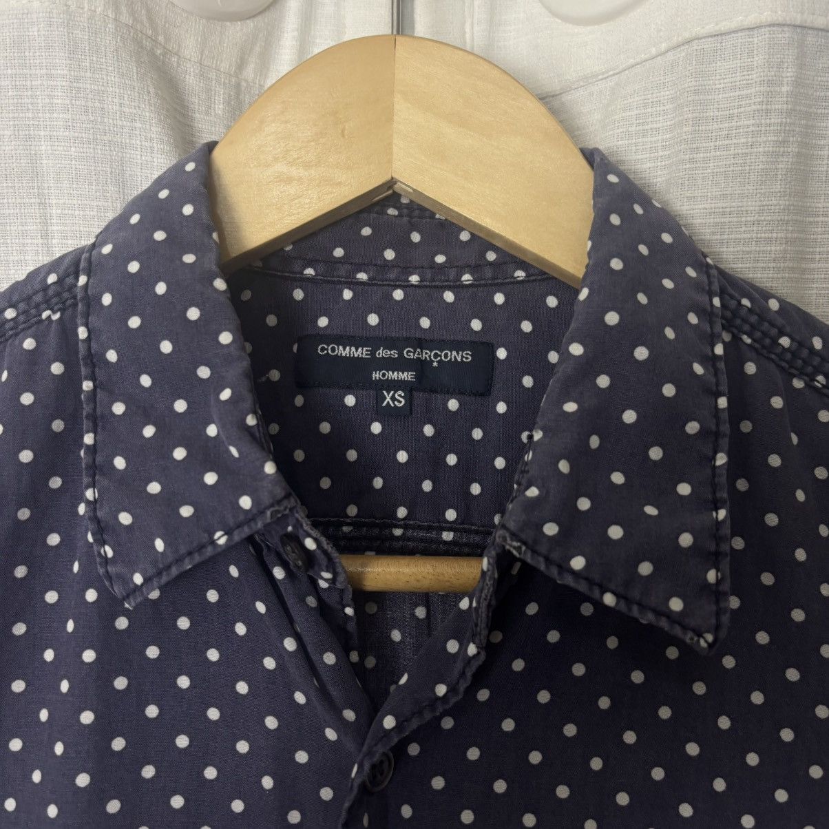 Comme des Garcons COMME DES GARÇONS POLKA DOT SHIRT Size US XS / EU 42 / 0 - 3 Thumbnail