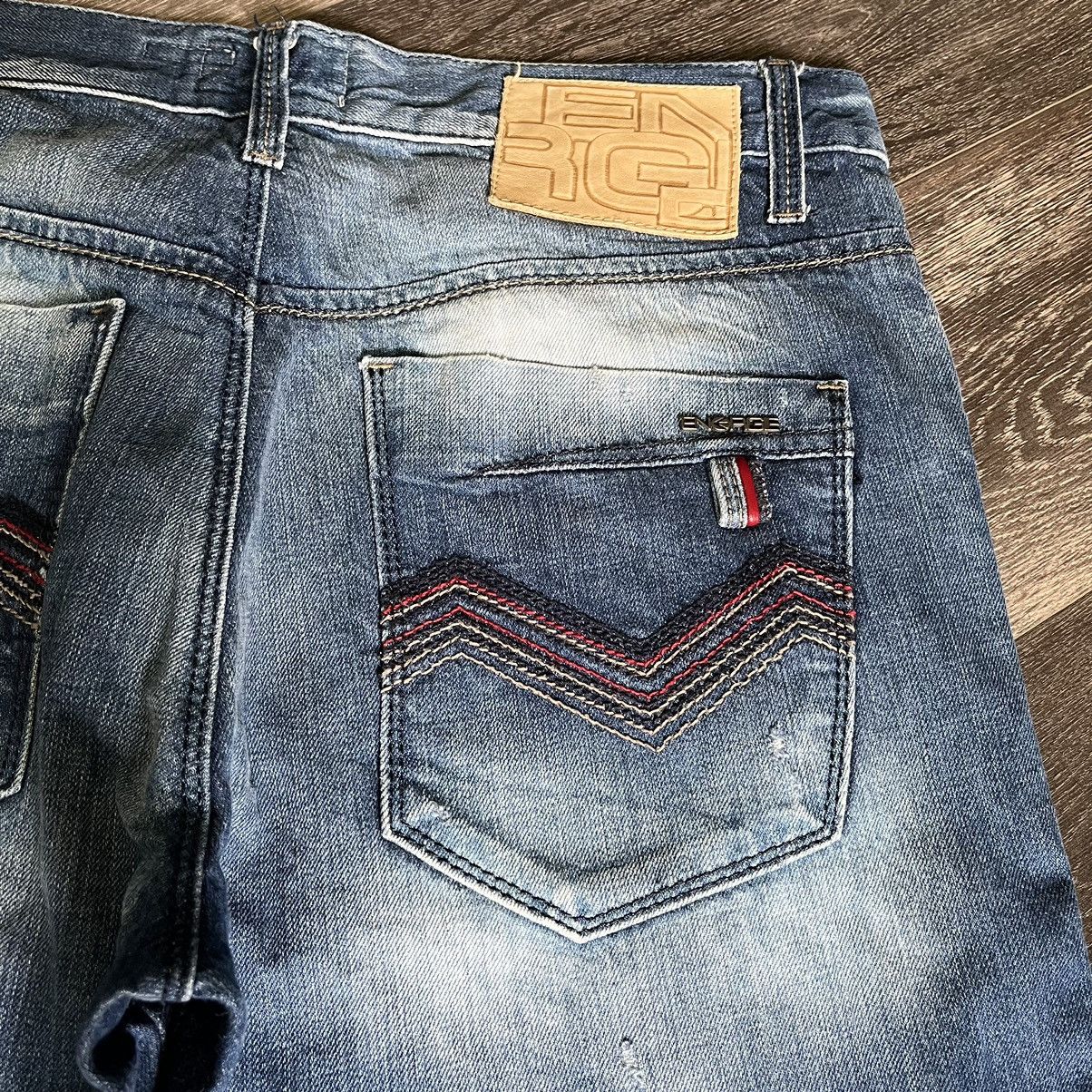 Energie Energie Sixty Mulligan Selvedge Denim Jeans 33x32 Italy Made Size US 33 - 5 Thumbnail