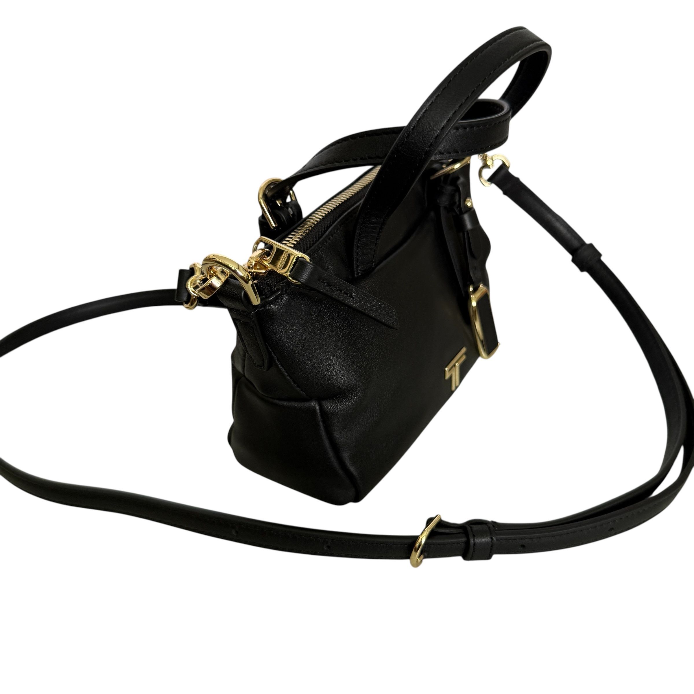 Tumi Tumi Voyageur Yuma Mini 100 Tote Bag - BLACK w/ GOLD Size ONE SIZE - 8 Thumbnail