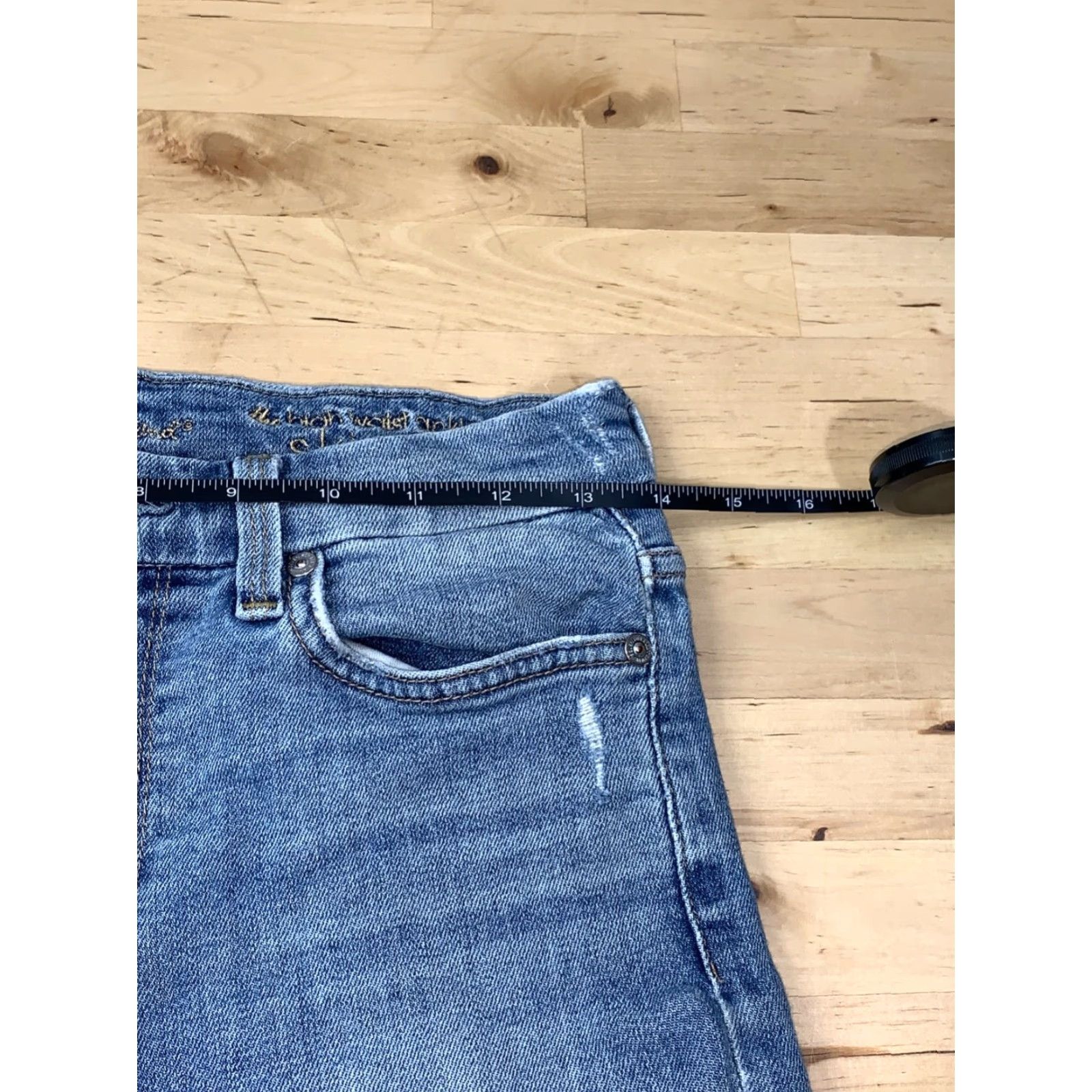 7 For All Mankind 7 For All Mankind Jeans Skinny Blue 26 Women High Waisted Ankle Size 26 Size 26" / US 2 / IT 38 - 7 Thumbnail