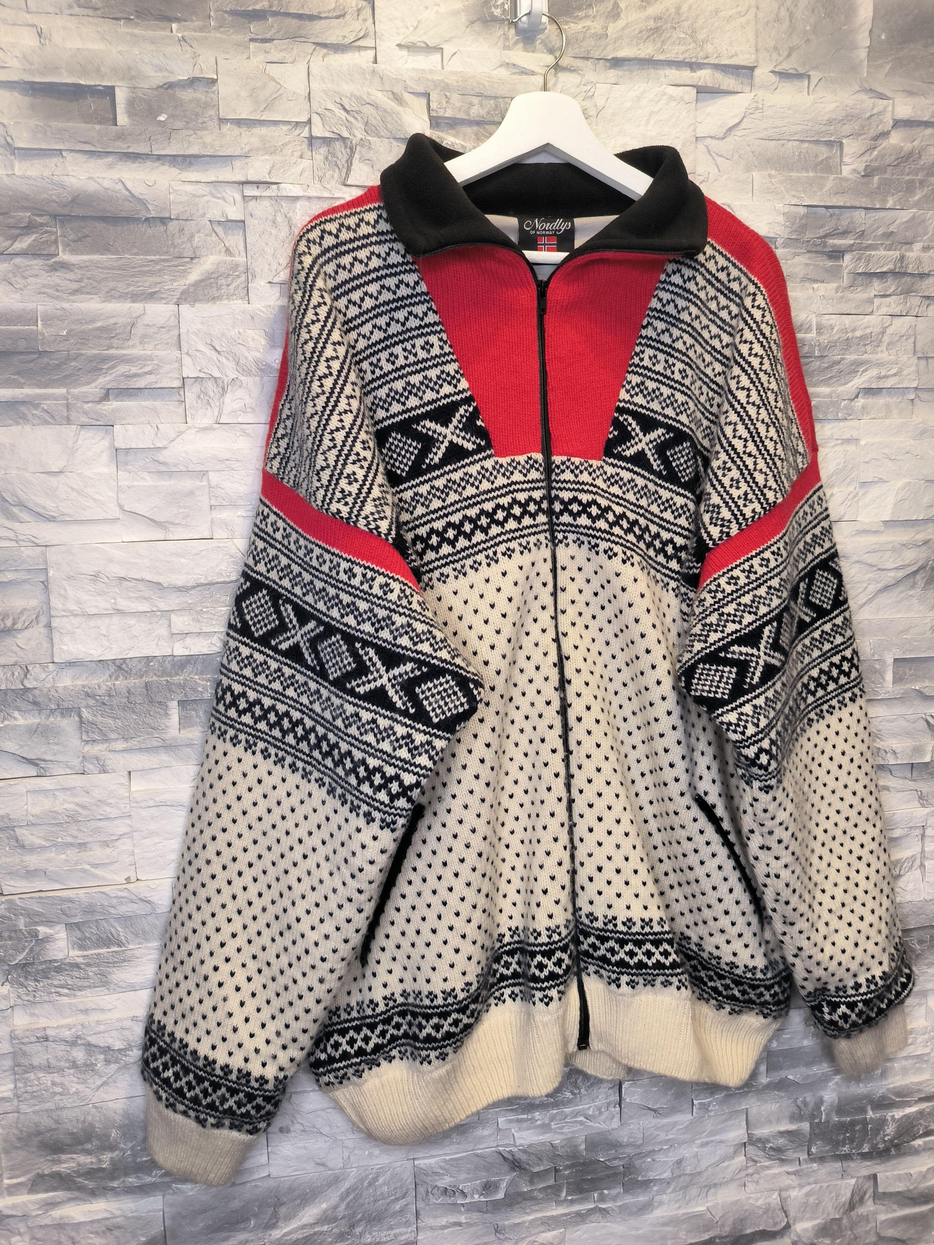 Dale Of Norway Nordlys of Norway Knitwear Wool Cardigan Zip Jacket Size US XXL / EU 58 / 5 - 3 Thumbnail